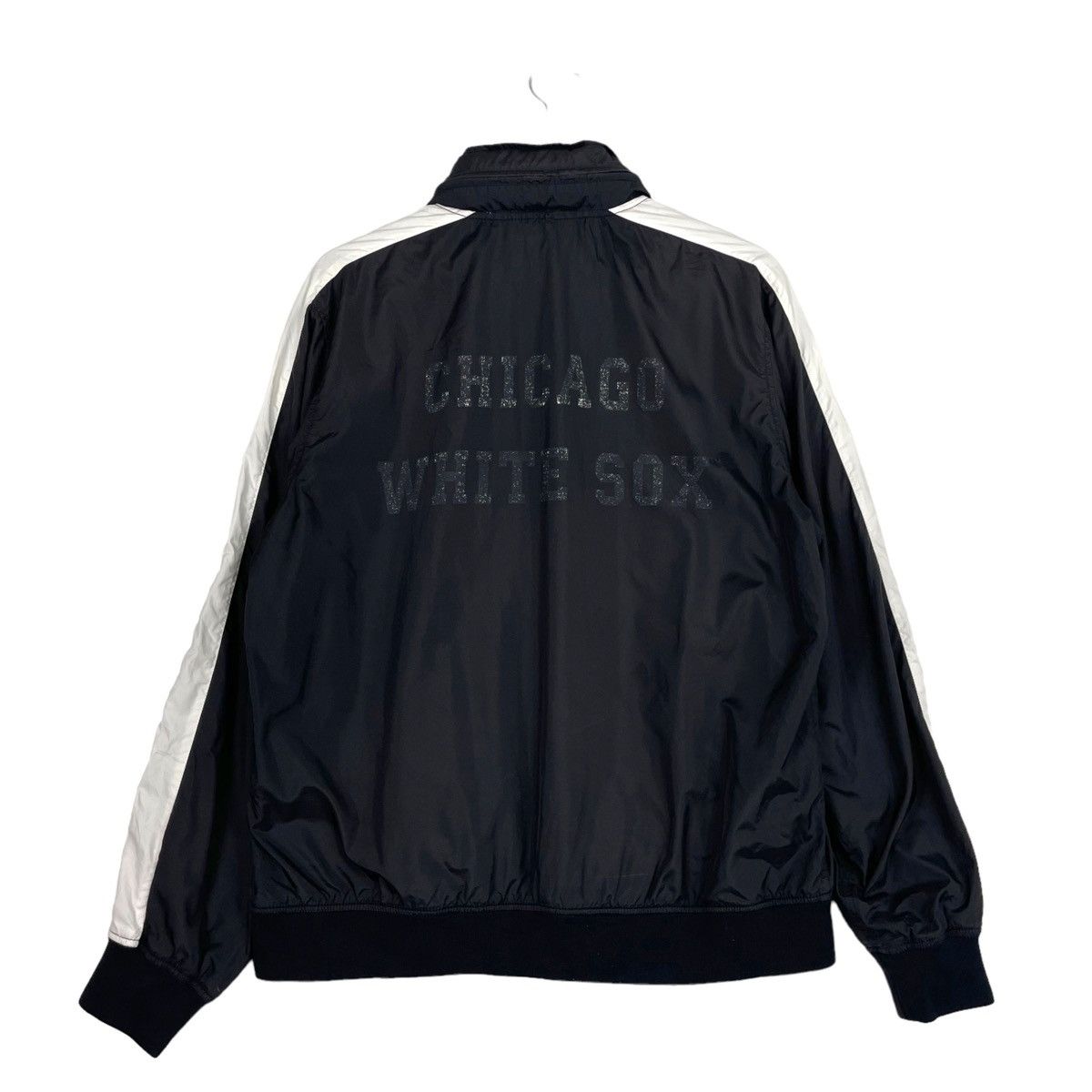 MLB × Vintage 💥 MLB WHITE SOX BASEBALL ZIPPER JACKET Size US L / EU 52-54 / 3 - 10 Thumbnail