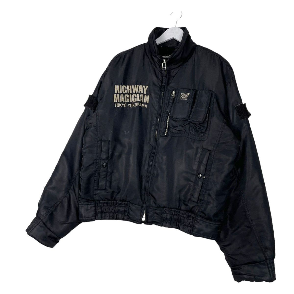 Hein Gericke × Kadoya × YELLOW CORN 💥 YELLOW CORN RACING BOMBER JACKET Size US L / EU 52-54 / 3 - 4 Thumbnail