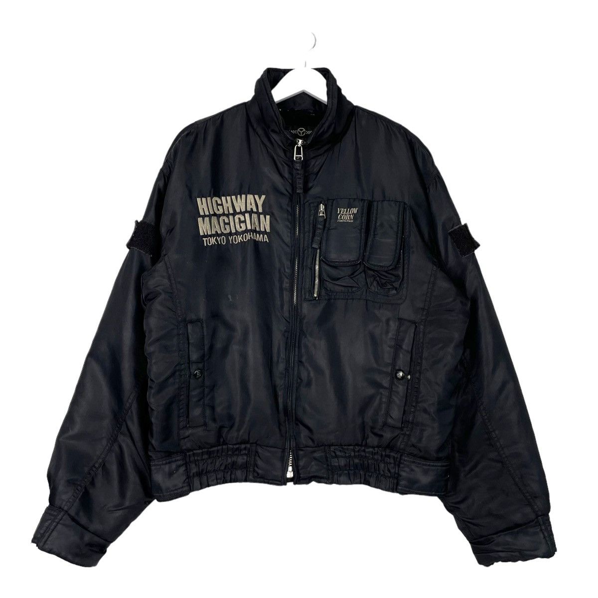 Hein Gericke × Kadoya × YELLOW CORN 💥 YELLOW CORN RACING BOMBER JACKET Size US L / EU 52-54 / 3 - 3 Thumbnail