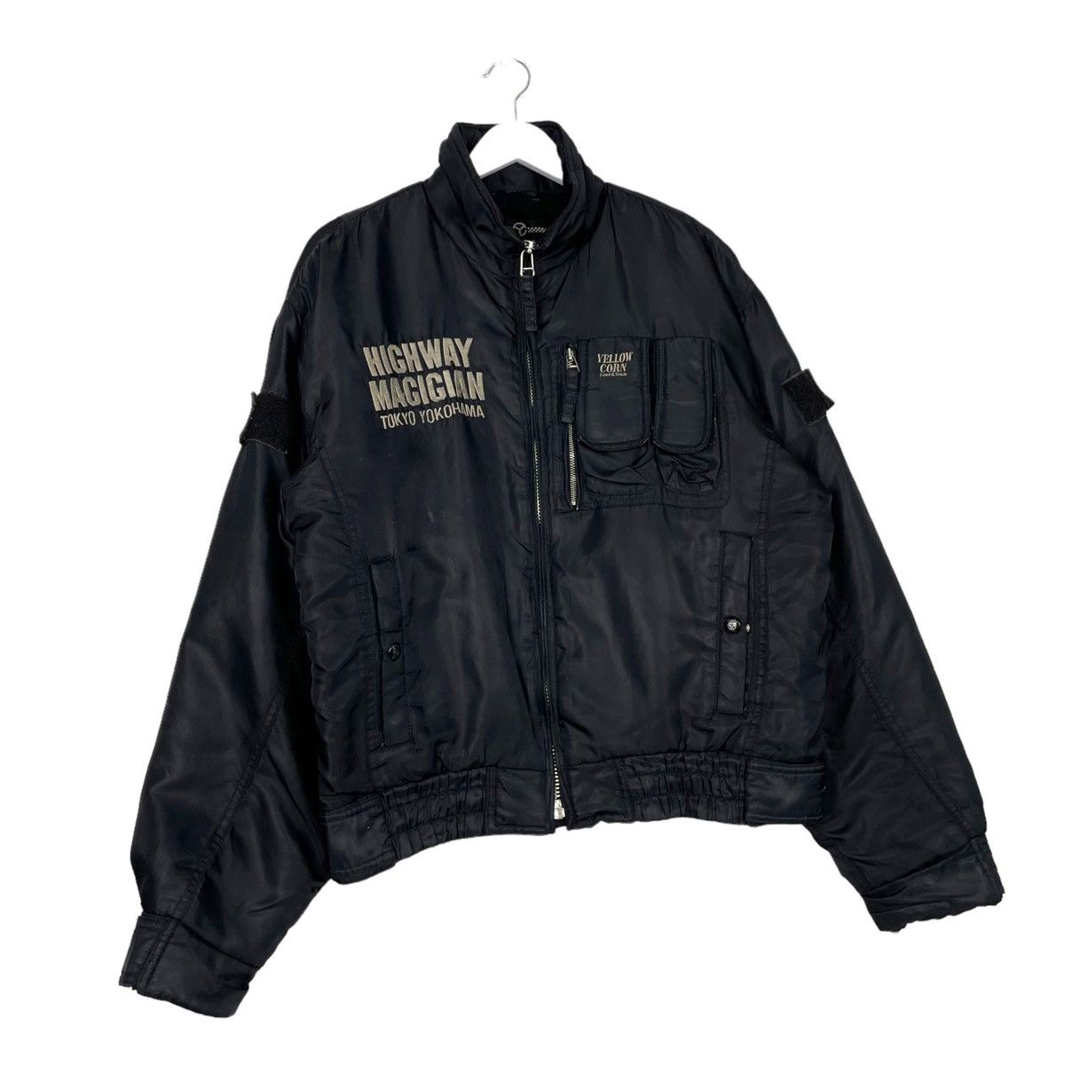 Hein Gericke × Kadoya × YELLOW CORN 💥 YELLOW CORN RACING BOMBER JACKET Size US L / EU 52-54 / 3 - 5 Thumbnail