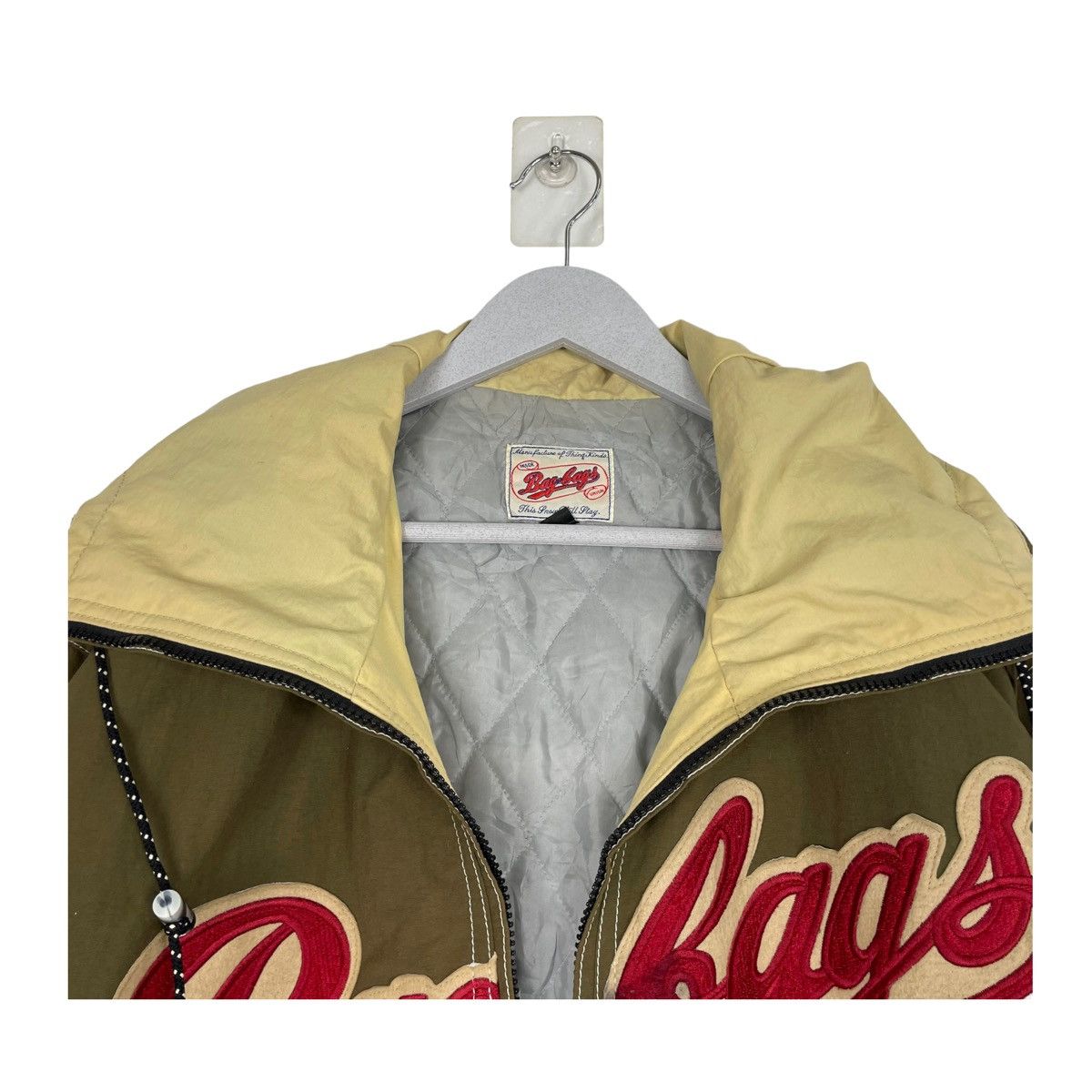 Japanese Brand 💥BAG BAGS JAPAN BIG LOGO ZIPPER JACKET Size US L / EU 52-54 / 3 - 4 Thumbnail