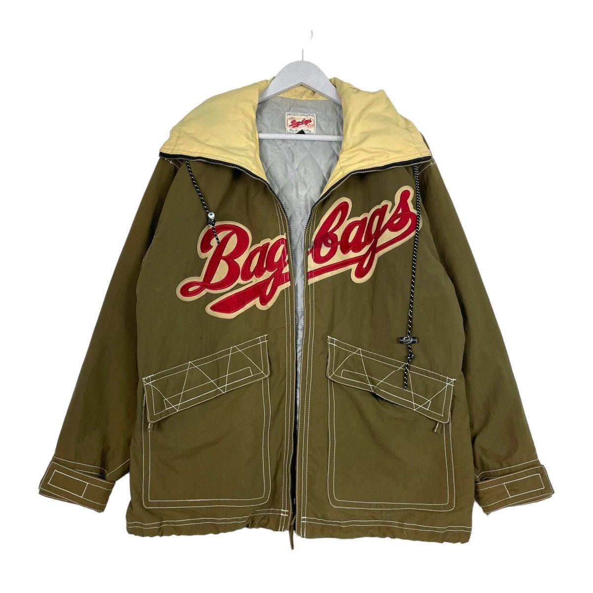Japanese Brand 💥BAG BAGS JAPAN BIG LOGO ZIPPER JACKET Size US L / EU 52-54 / 3 - 1 Thumbnail