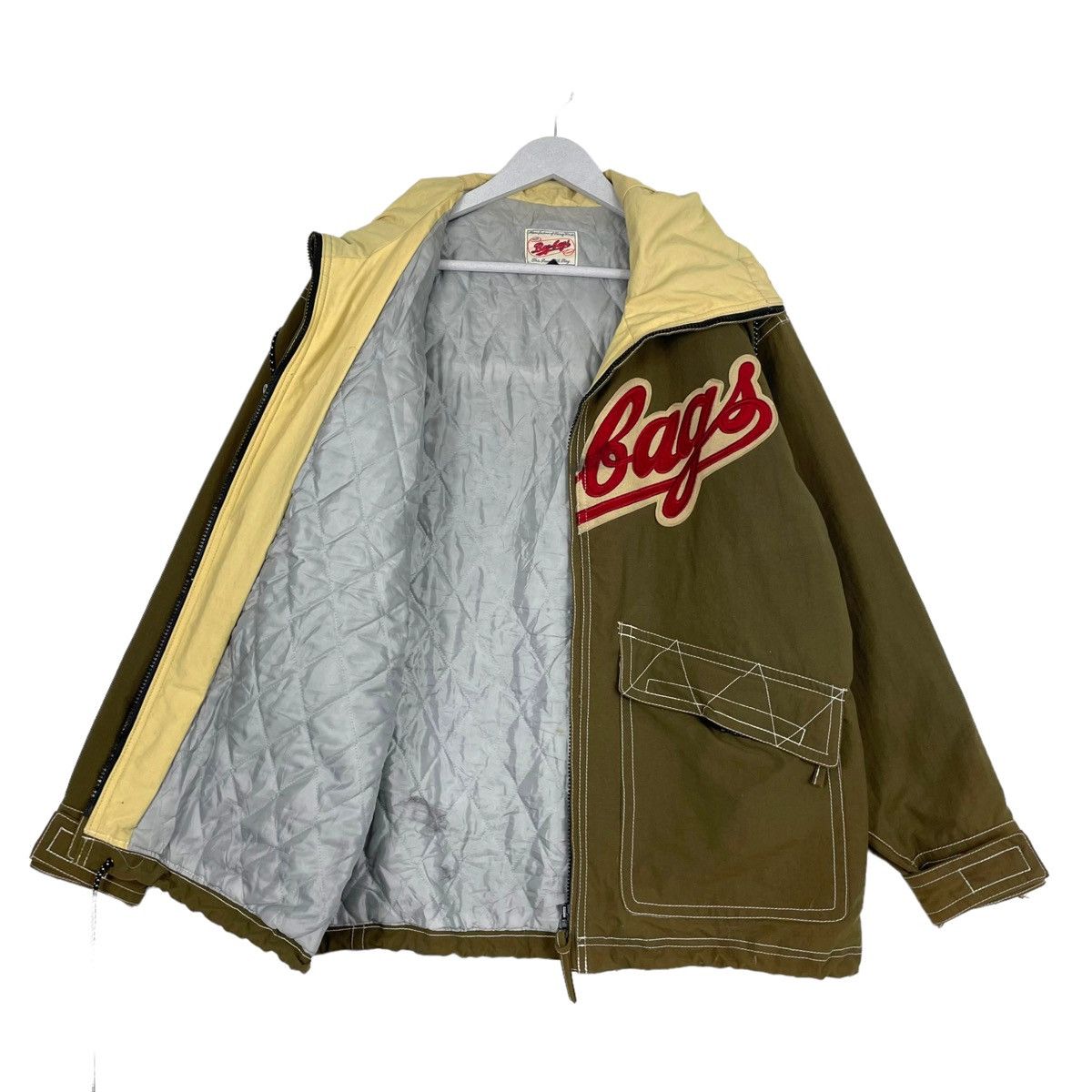 Japanese Brand 💥BAG BAGS JAPAN BIG LOGO ZIPPER JACKET Size US L / EU 52-54 / 3 - 9 Thumbnail