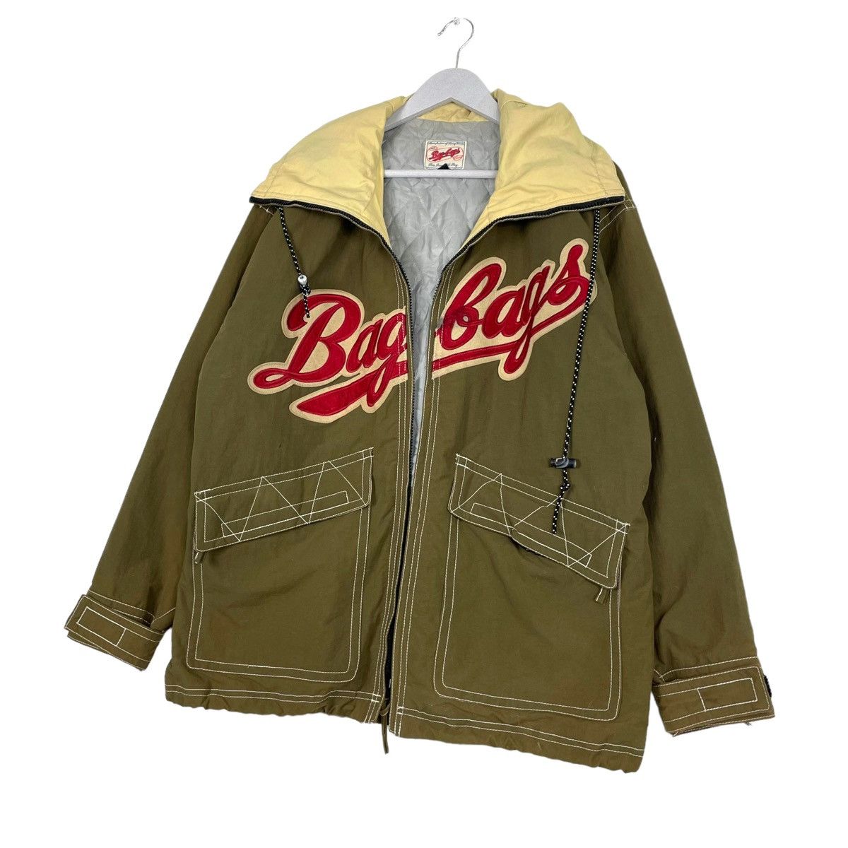 Japanese Brand 💥BAG BAGS JAPAN BIG LOGO ZIPPER JACKET Size US L / EU 52-54 / 3 - 2 Thumbnail