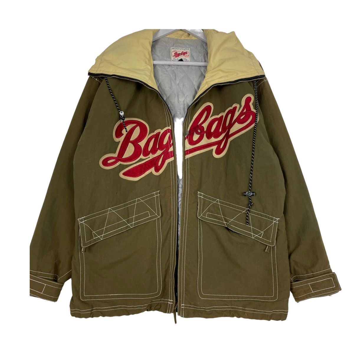Japanese Brand 💥BAG BAGS JAPAN BIG LOGO ZIPPER JACKET Size US L / EU 52-54 / 3 - 6 Thumbnail