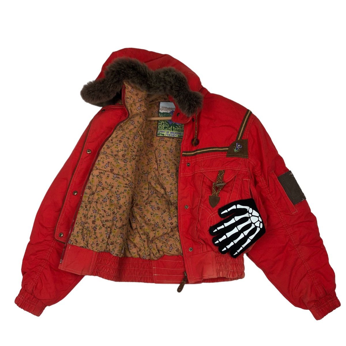 Japanese Brand VINTAGE CROPPED SKI JACKET BONDAGE PARACHUTE PHENIX JAPAN Size US S / EU 44-46 / 1 - 9 Thumbnail