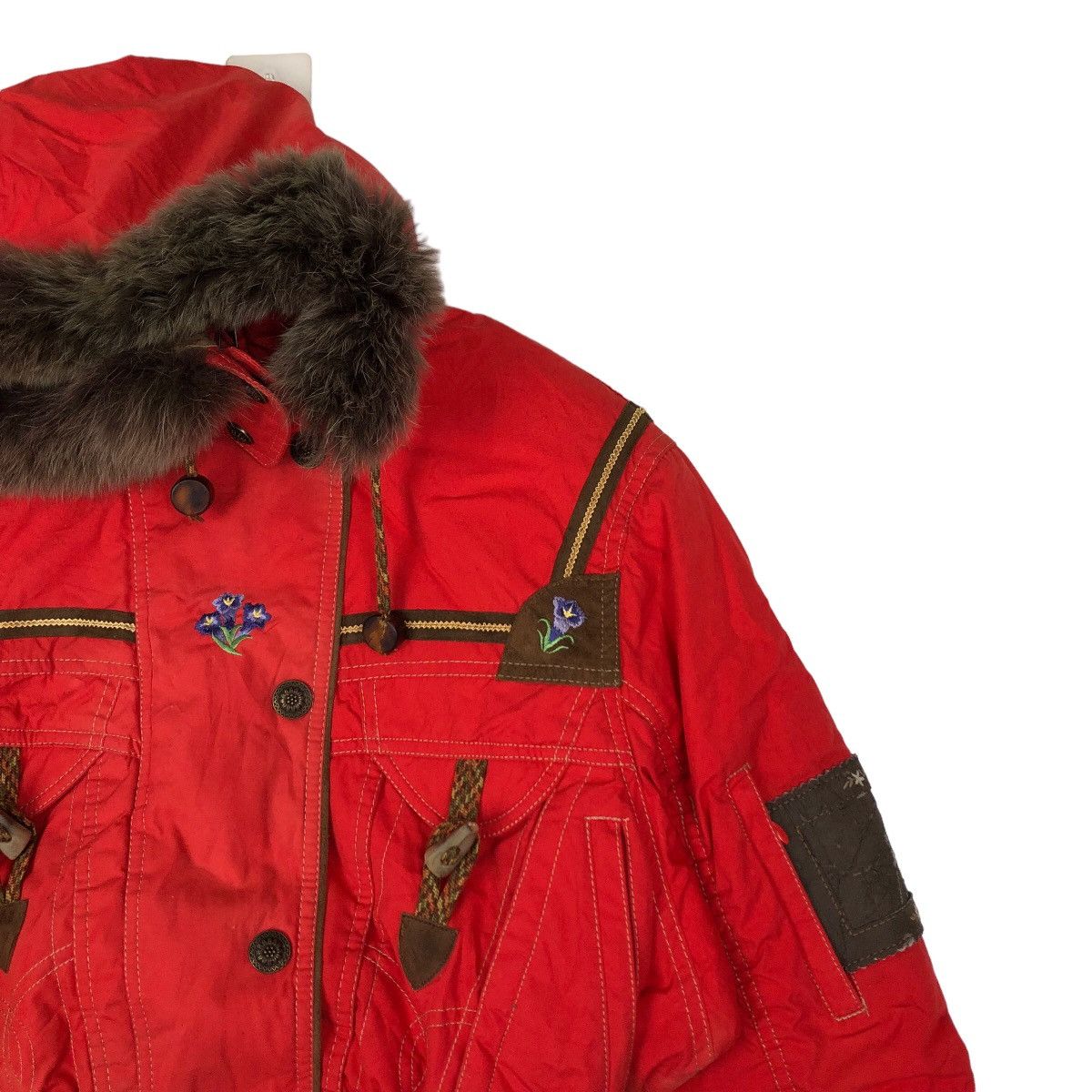 Japanese Brand VINTAGE CROPPED SKI JACKET BONDAGE PARACHUTE PHENIX JAPAN Size US S / EU 44-46 / 1 - 5 Thumbnail