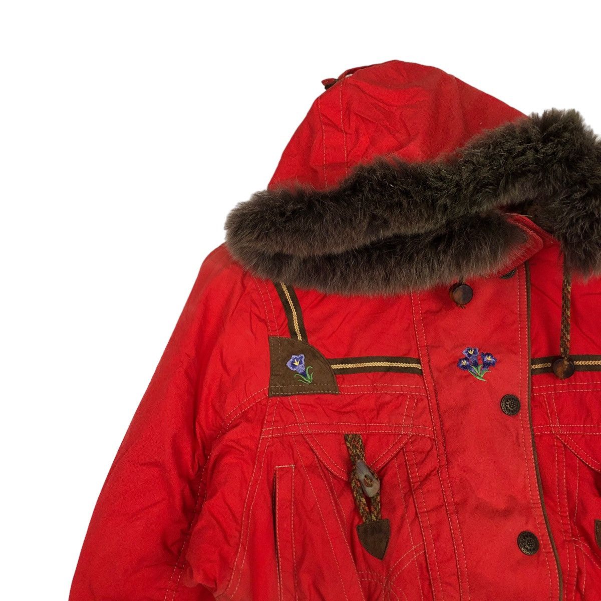 Japanese Brand VINTAGE CROPPED SKI JACKET BONDAGE PARACHUTE PHENIX JAPAN Size US S / EU 44-46 / 1 - 6 Thumbnail