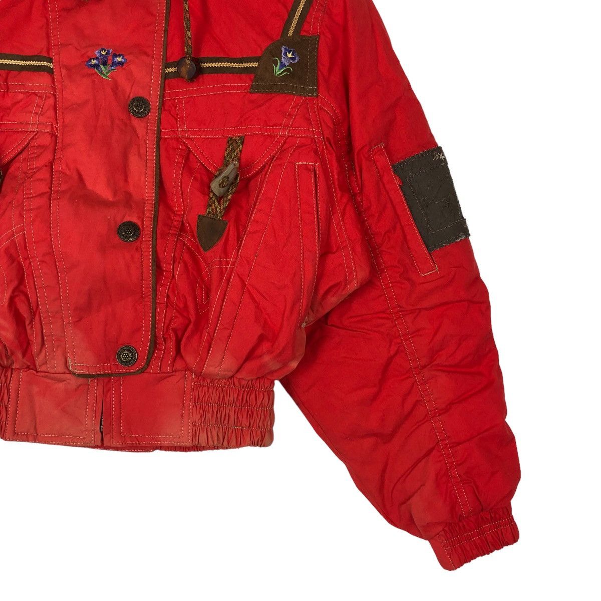 Japanese Brand VINTAGE CROPPED SKI JACKET BONDAGE PARACHUTE PHENIX JAPAN Size US S / EU 44-46 / 1 - 4 Thumbnail