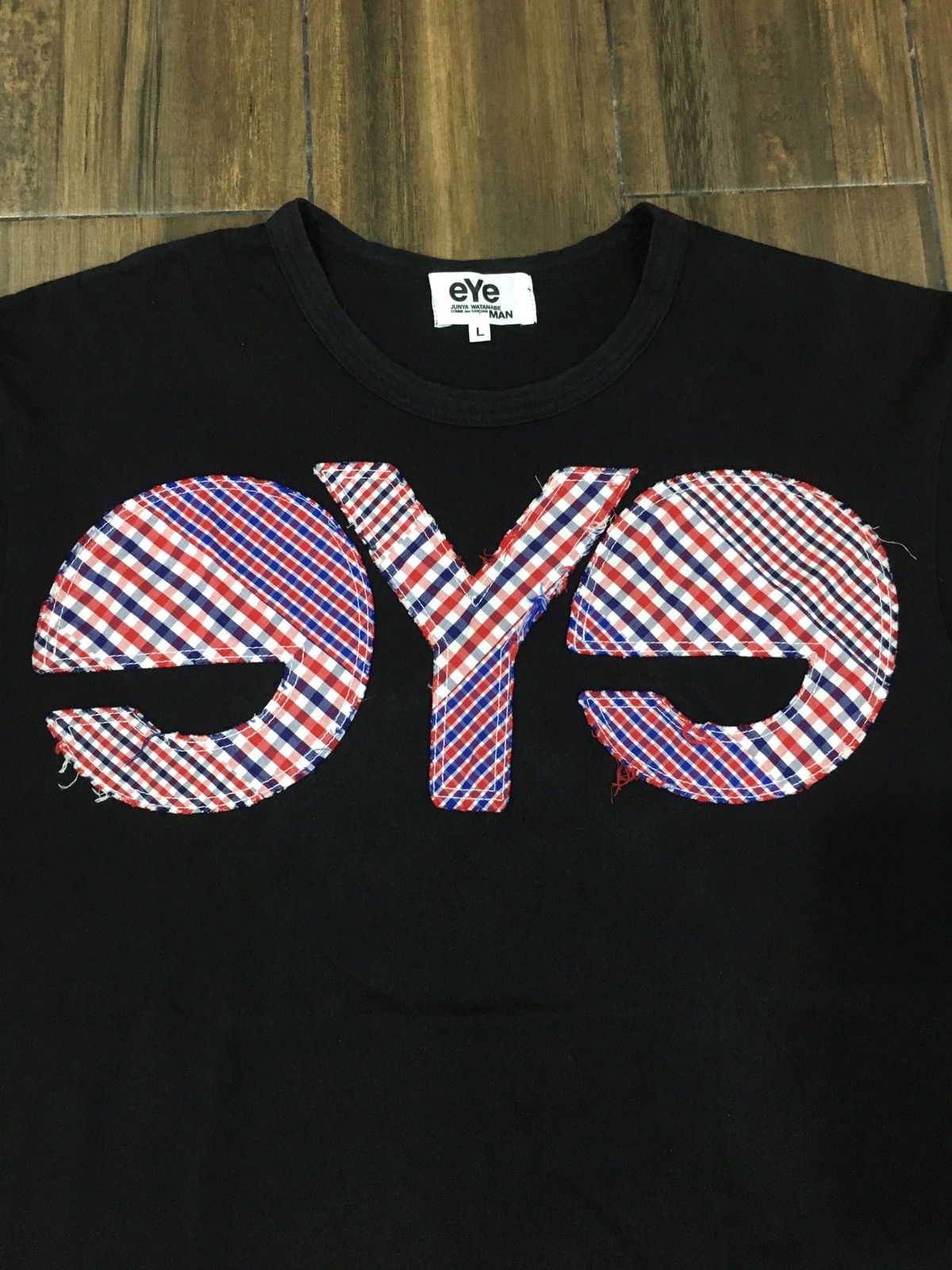 Comme des Garcons Junya Watanabe eYe Patchwork Tee Size US L / EU 52-54 / 3 - 2 Thumbnail