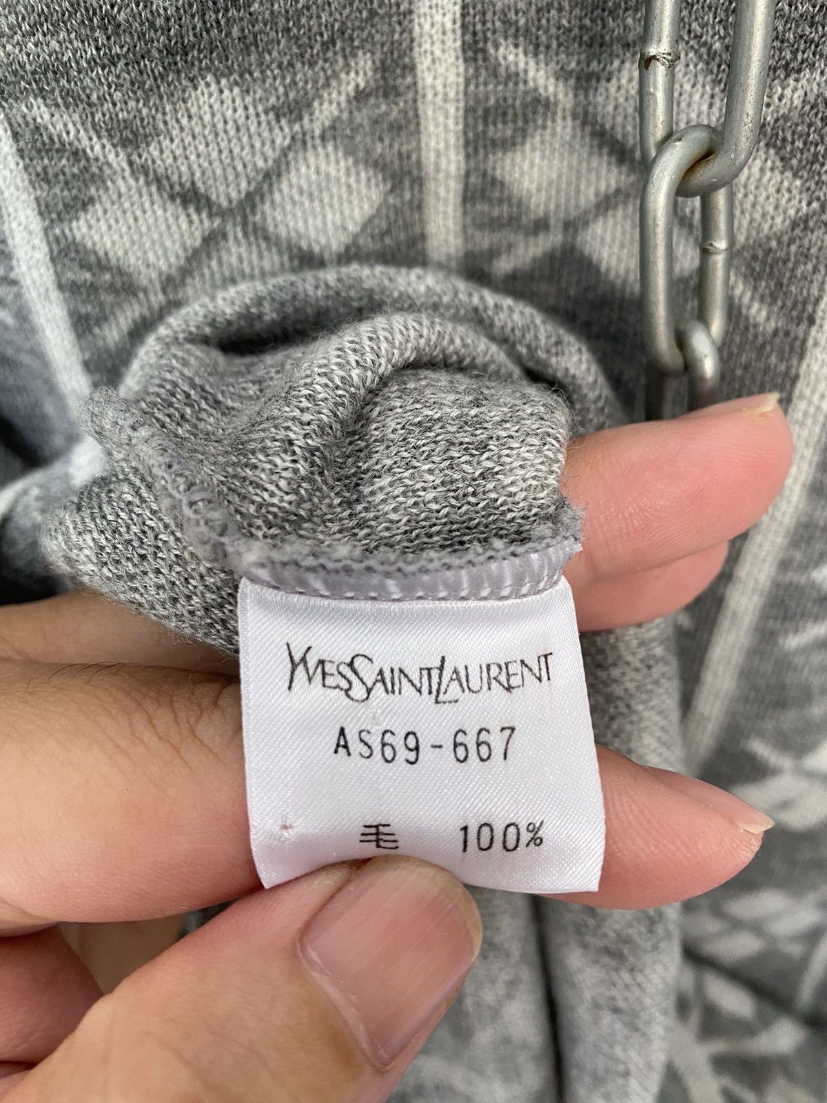 Yves Saint Laurent 90s YSL Ortega classic knit Size US M / EU 48-50 / 2 - 10 Thumbnail