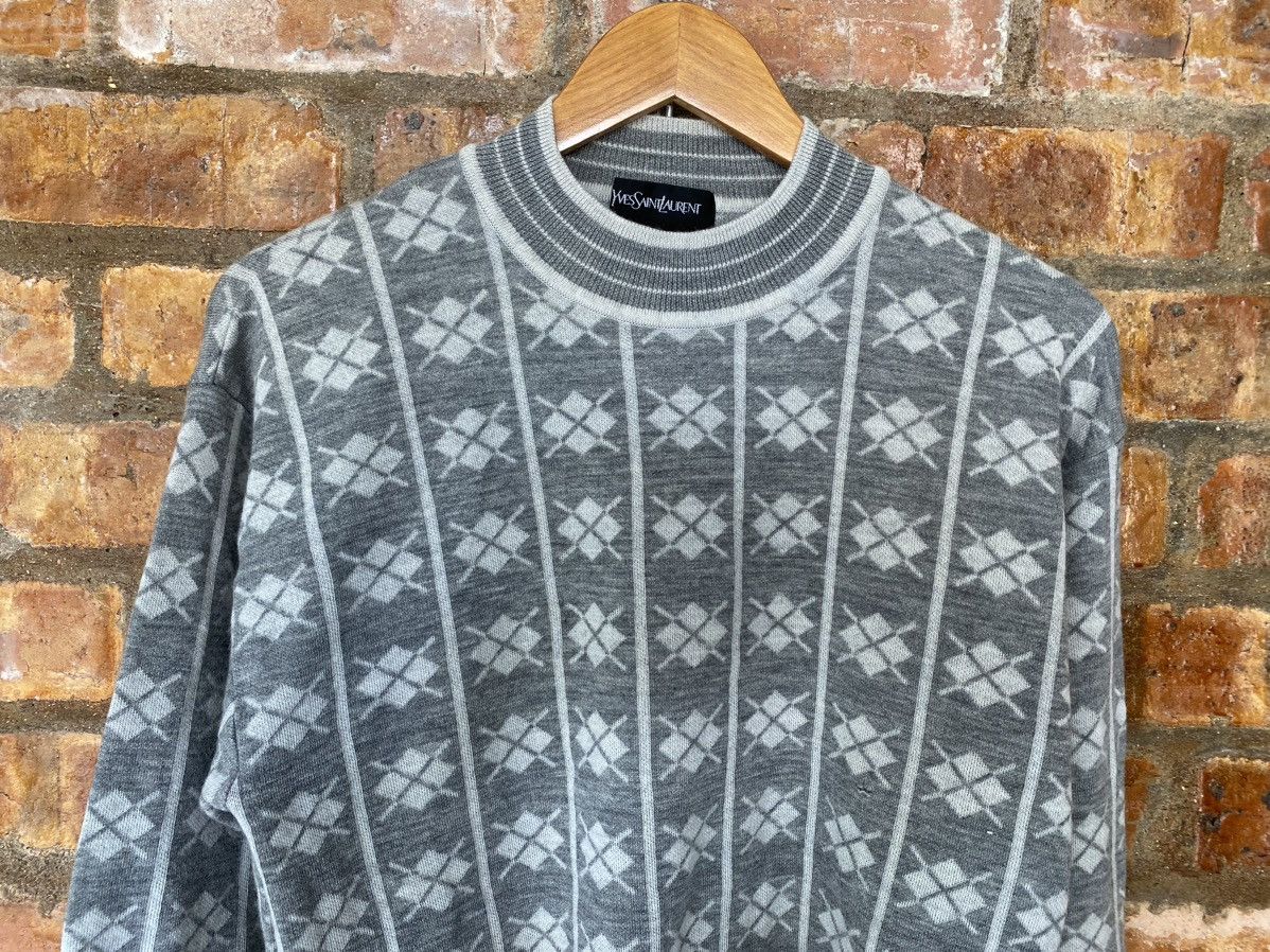 Yves Saint Laurent 90s YSL Ortega classic knit Size US M / EU 48-50 / 2 - 3 Thumbnail