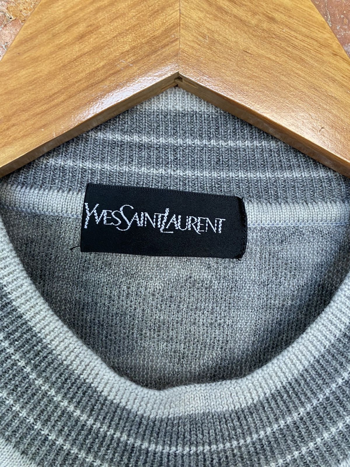 Yves Saint Laurent 90s YSL Ortega classic knit Size US M / EU 48-50 / 2 - 9 Thumbnail