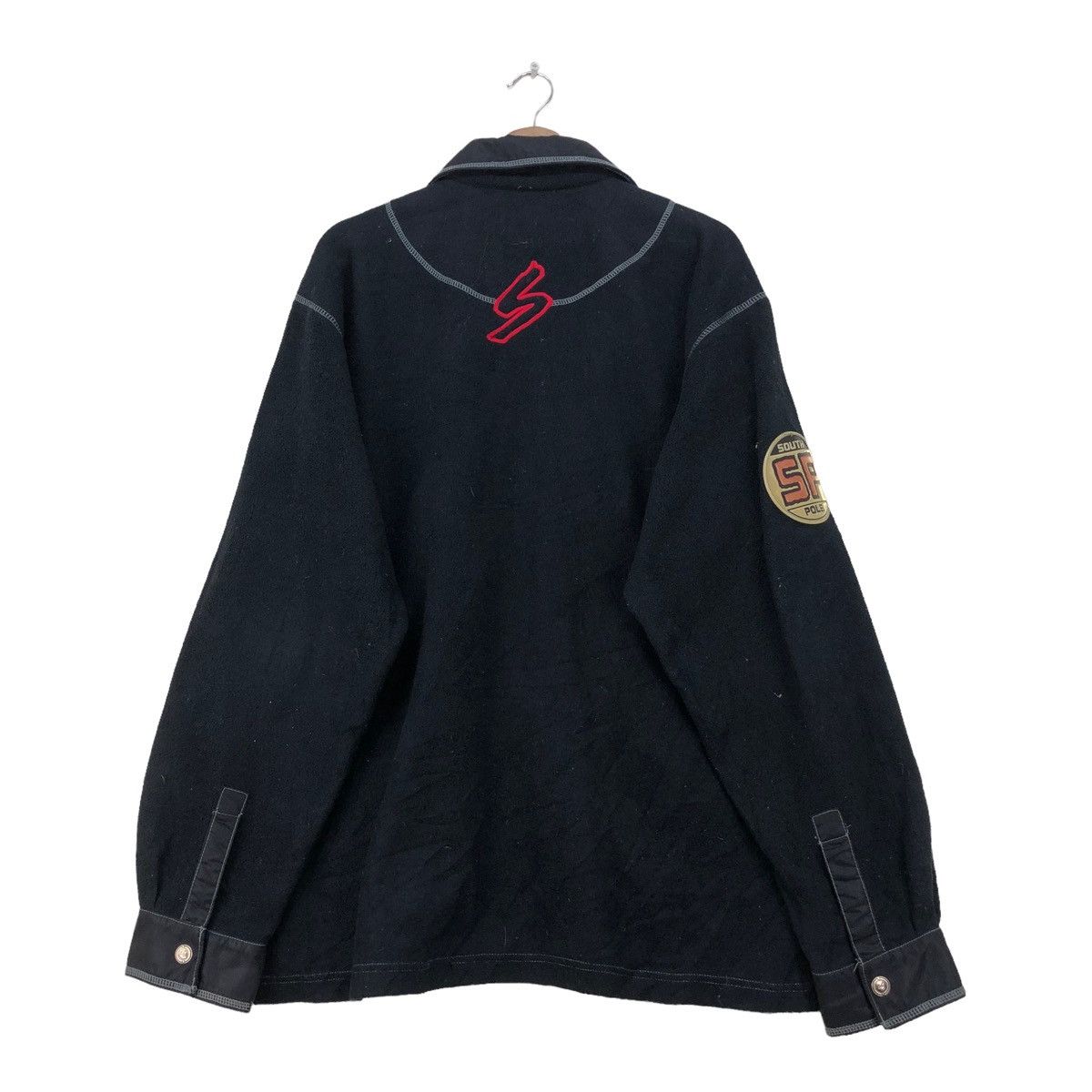 Japanese Brand Vintage South Pole SP Double Pocket Fleece Jacket Size US L / EU 52-54 / 3 - 2 Thumbnail
