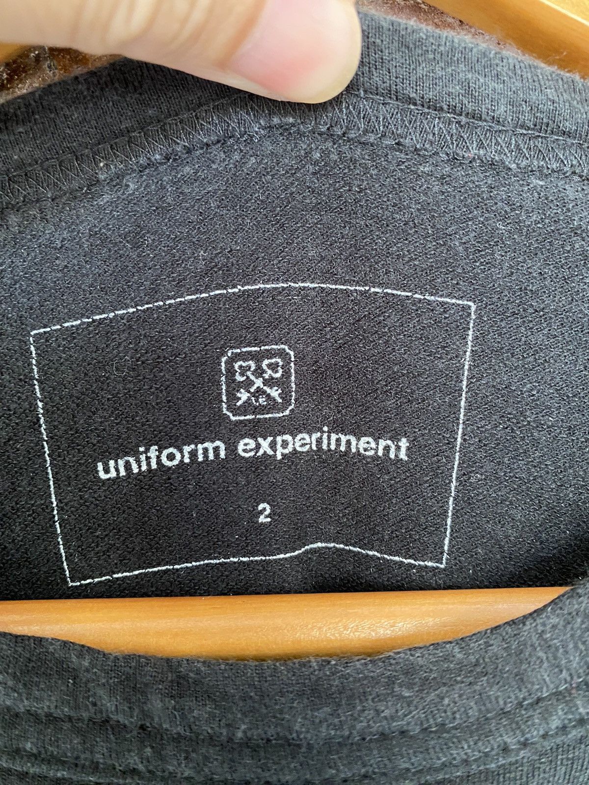 Hiroshi Fujiwara × Japanese Brand × uniform experiment Raglan 83 Logo 3/4 sleeve tee Size US M / EU 48-50 / 2 - 10 Thumbnail