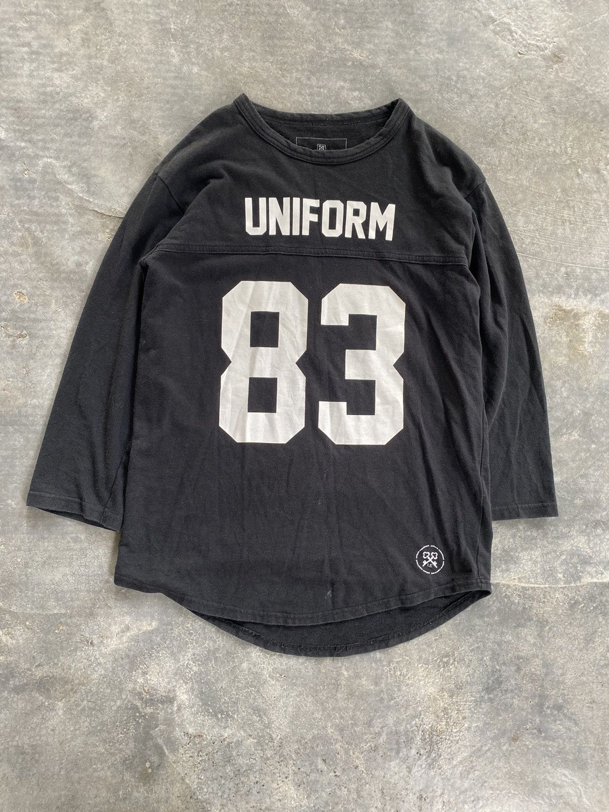Hiroshi Fujiwara × Japanese Brand × uniform experiment Raglan 83 Logo 3/4 sleeve tee Size US M / EU 48-50 / 2 - 2 Thumbnail