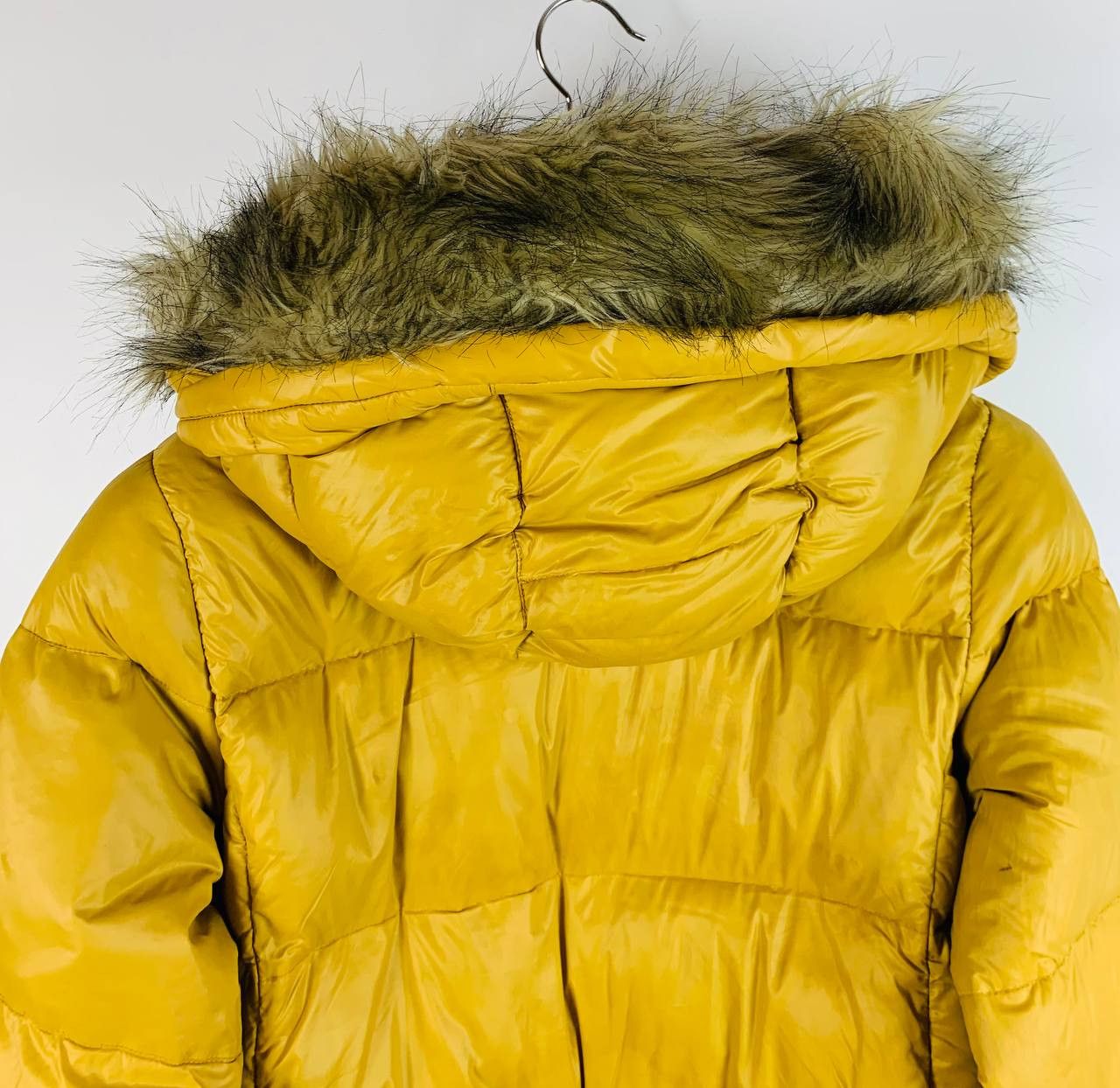 Nike Nike vintage Down Jacket yellow XXS Size US XXS / EU 40 - 8 Thumbnail