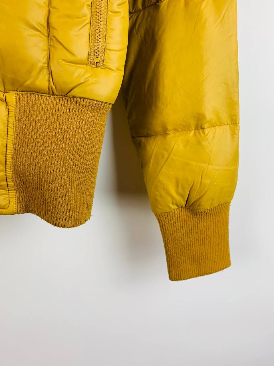 Nike Nike vintage Down Jacket yellow XXS Size US XXS / EU 40 - 5 Thumbnail