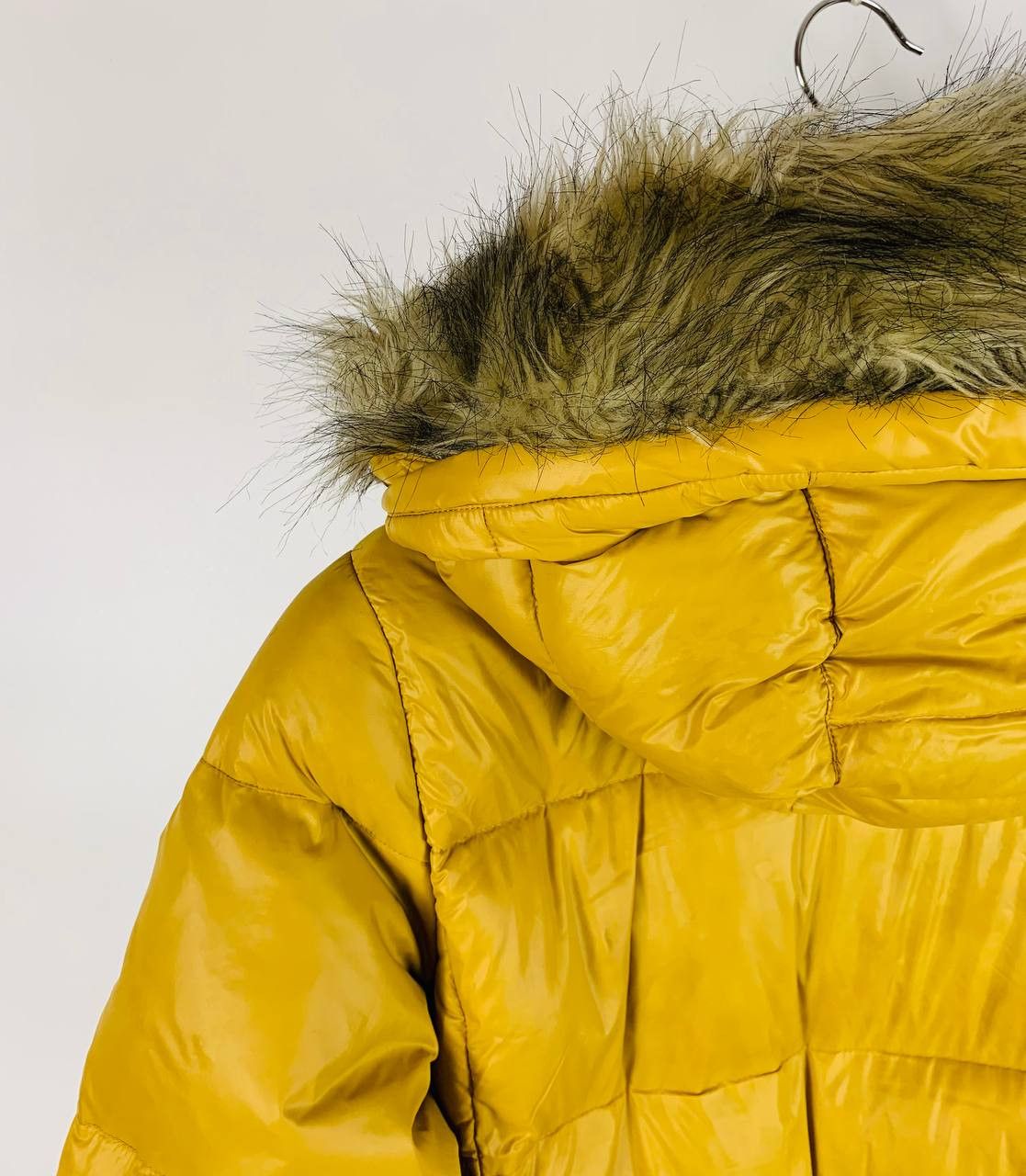 Nike Nike vintage Down Jacket yellow XXS Size US XXS / EU 40 - 9 Thumbnail