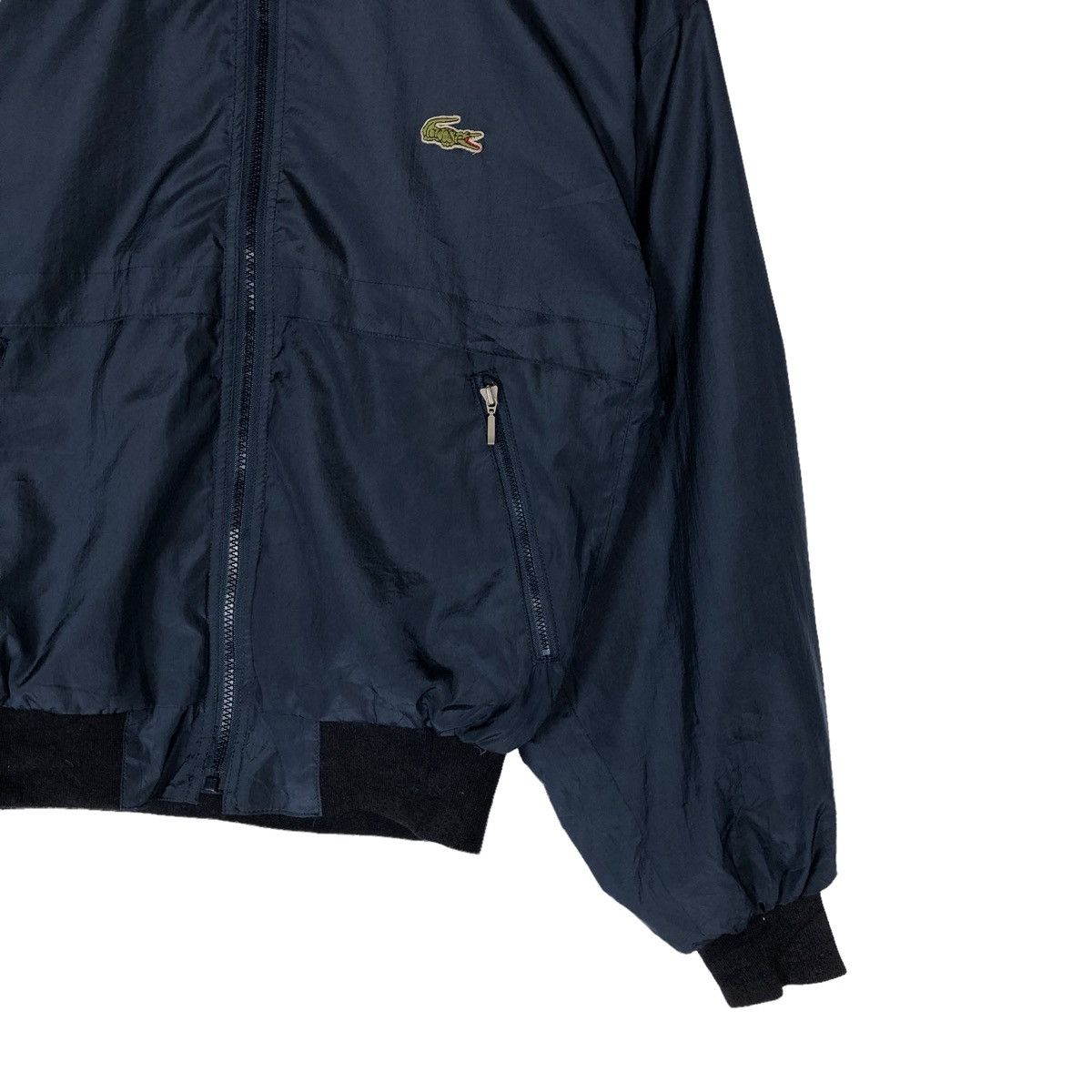 Lacoste Vintage Lacoste Big Logo Bomber Light Jacket Size US M / EU 48-50 / 2 - 6 Thumbnail