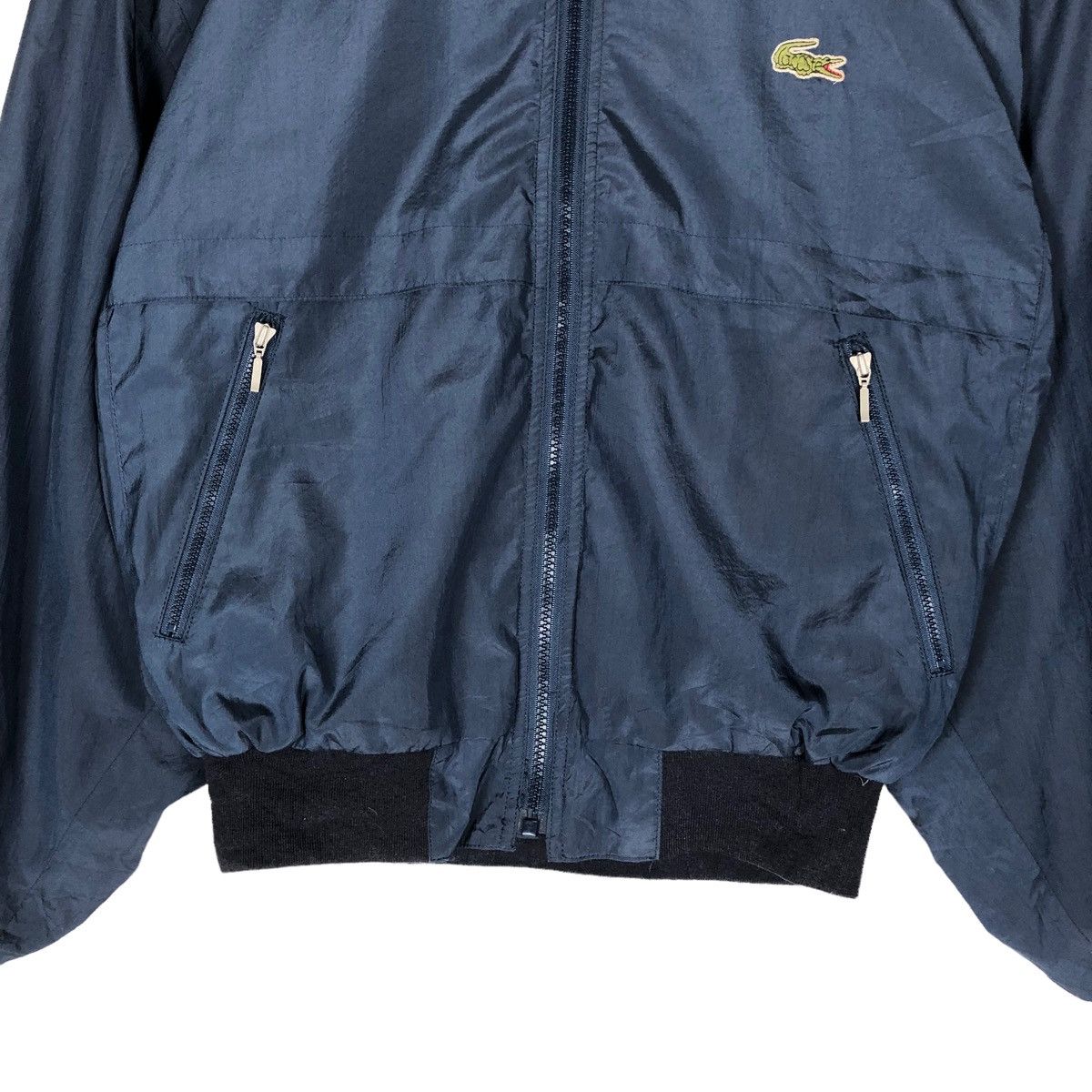 Lacoste Vintage Lacoste Big Logo Bomber Light Jacket Size US M / EU 48-50 / 2 - 4 Thumbnail