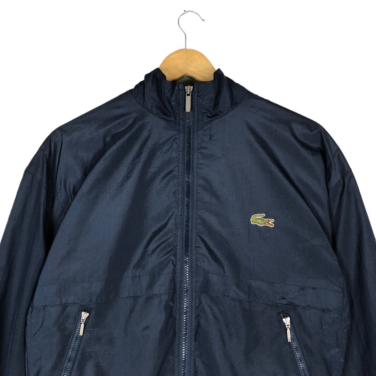 Lacoste Vintage Lacoste Big Logo Bomber Light Jacket Size US M / EU 48-50 / 2 - 3 Thumbnail