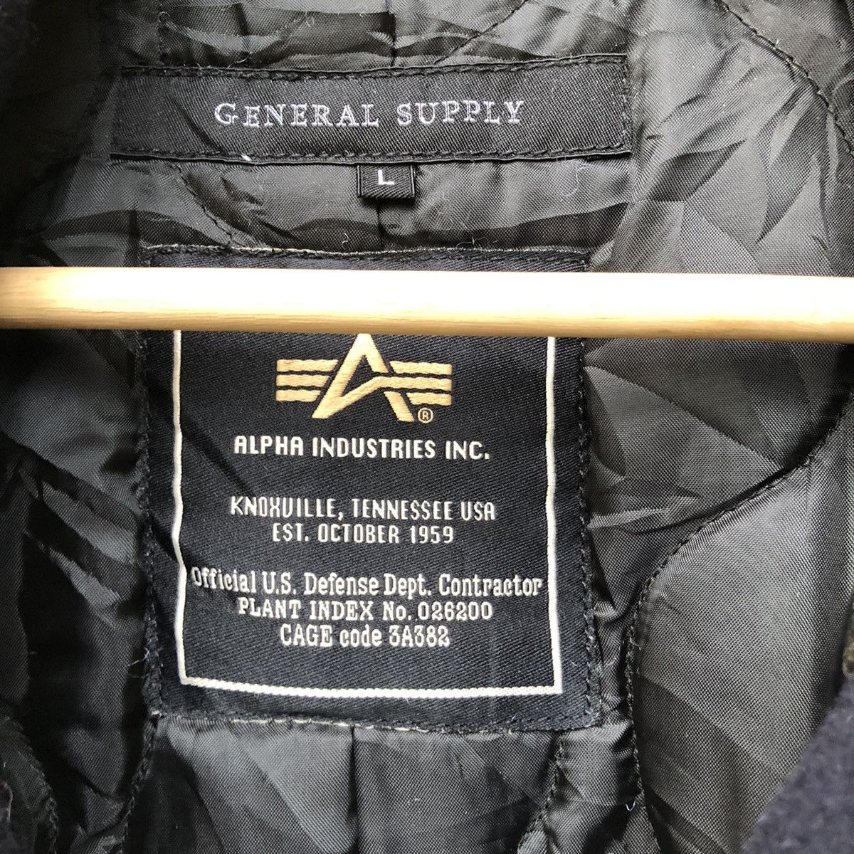 Alpha Industries 🔥Alpha Industries General Supply Peacoot Jacket Size US M / EU 48-50 / 2 - 3 Thumbnail