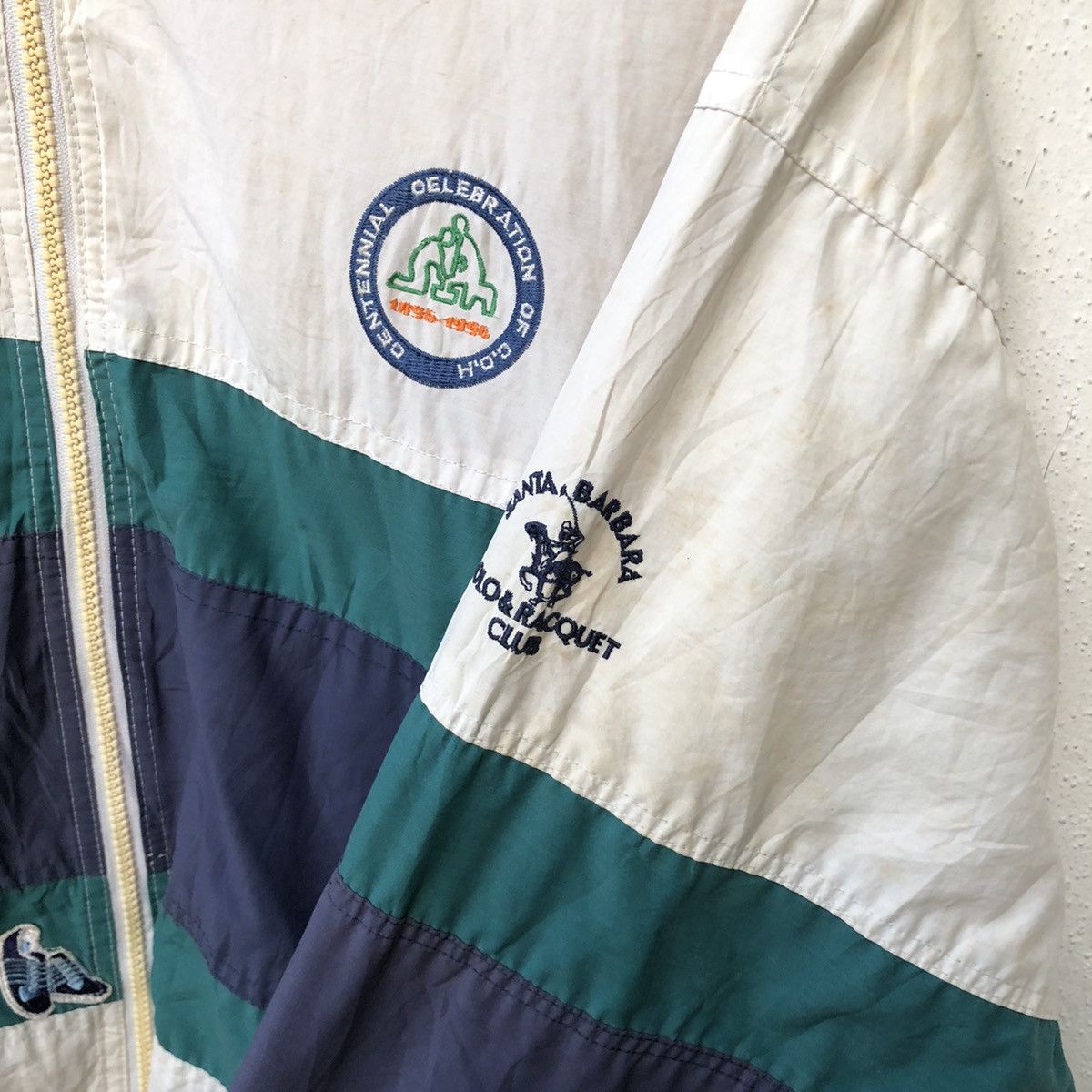 Beverly Hills Polo Club Vintage Polo Racquet Club Santa Barbara Light Jacket Size US M / EU 48-50 / 2 - 4 Thumbnail