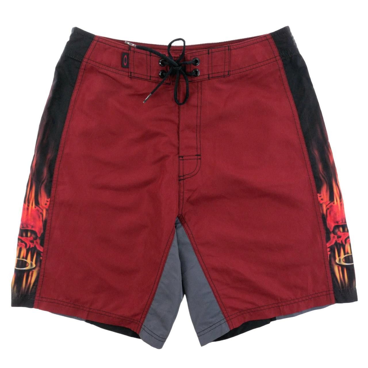 Vintage Oakley Flame Shorts Size W30