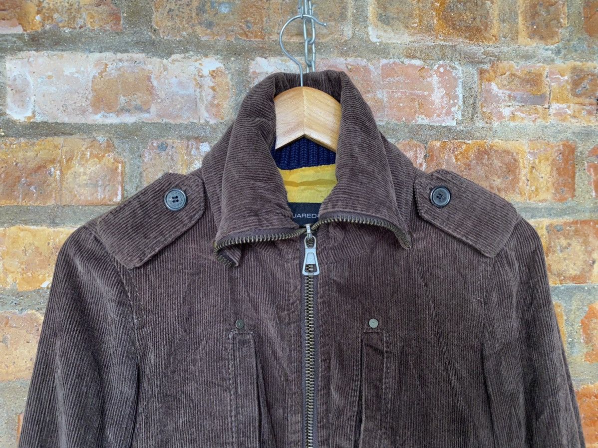 Dsquared2 AW03 Dsquared2 crop corduroy jacket Size S / US 4 / IT 40 - 4 Thumbnail