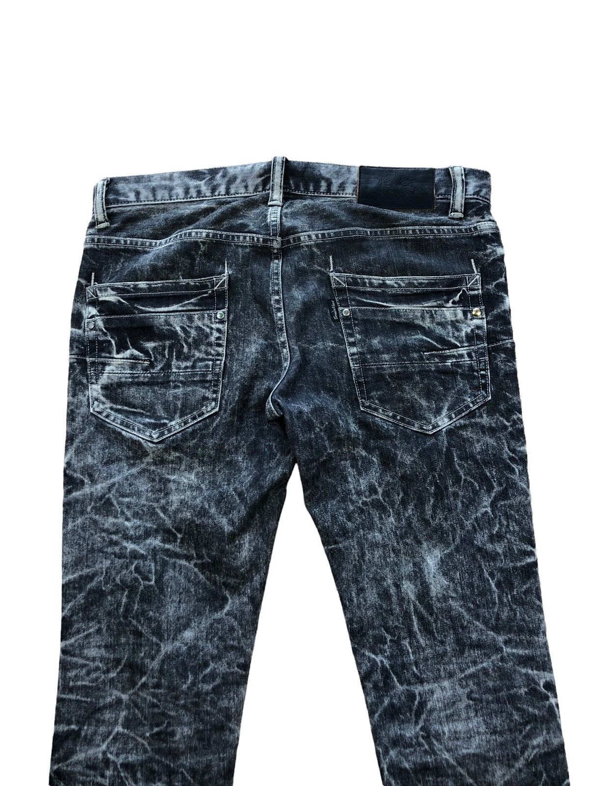Tornado Mart 2000s Tornado Mart Stone Wash Flare Jeans Size US 33 - 6 Thumbnail