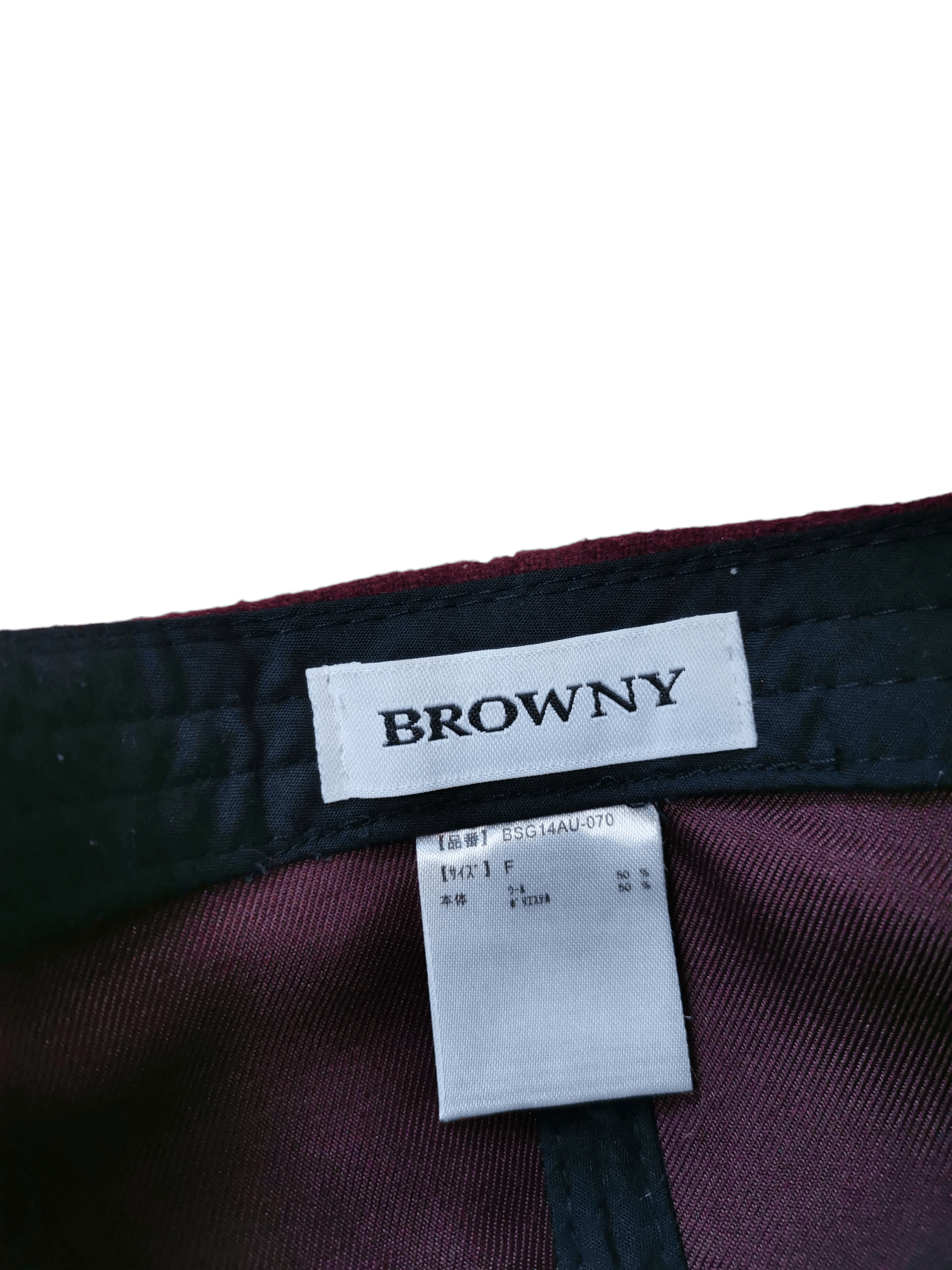 Japanese Brand 🔥4 MONTHS SALE🔥 JAPANESE BRAND BROWNY X NEW YORK HAT CAP Size ONE SIZE - 5 Thumbnail