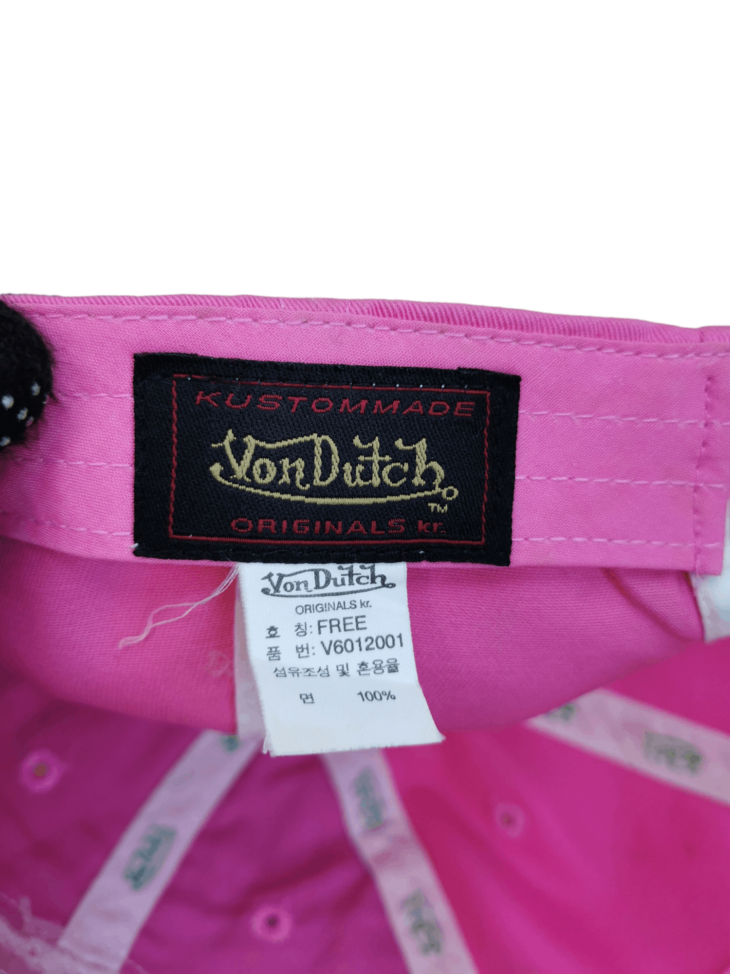 Von Dutch VON DUTCH STREETWEAR UNISEX HAT CAP Size ONE SIZE - 6 Thumbnail