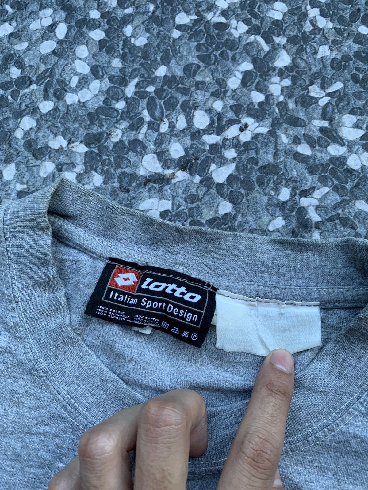 Lotto Sport × Vintage Vintage Juventes Lotto T- Shirt Size US L / EU 52-54 / 3 - 3 Thumbnail