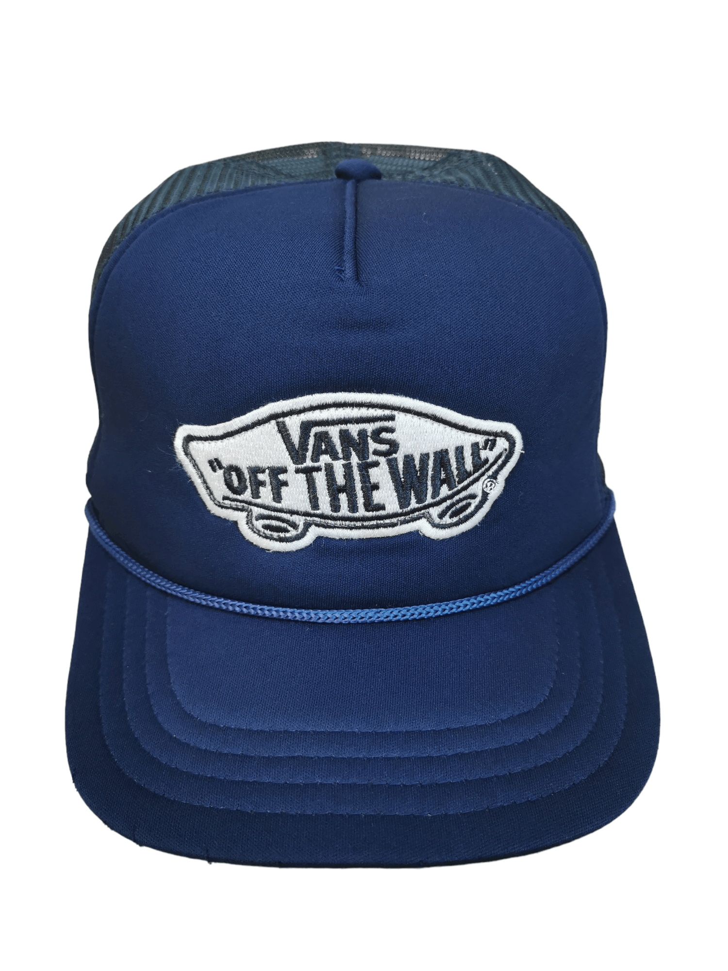 Vans VINTAGE VANS OFF THE WALL SKATEGANG TRUCKER HAT CAP Size ONE SIZE - 1 Thumbnail