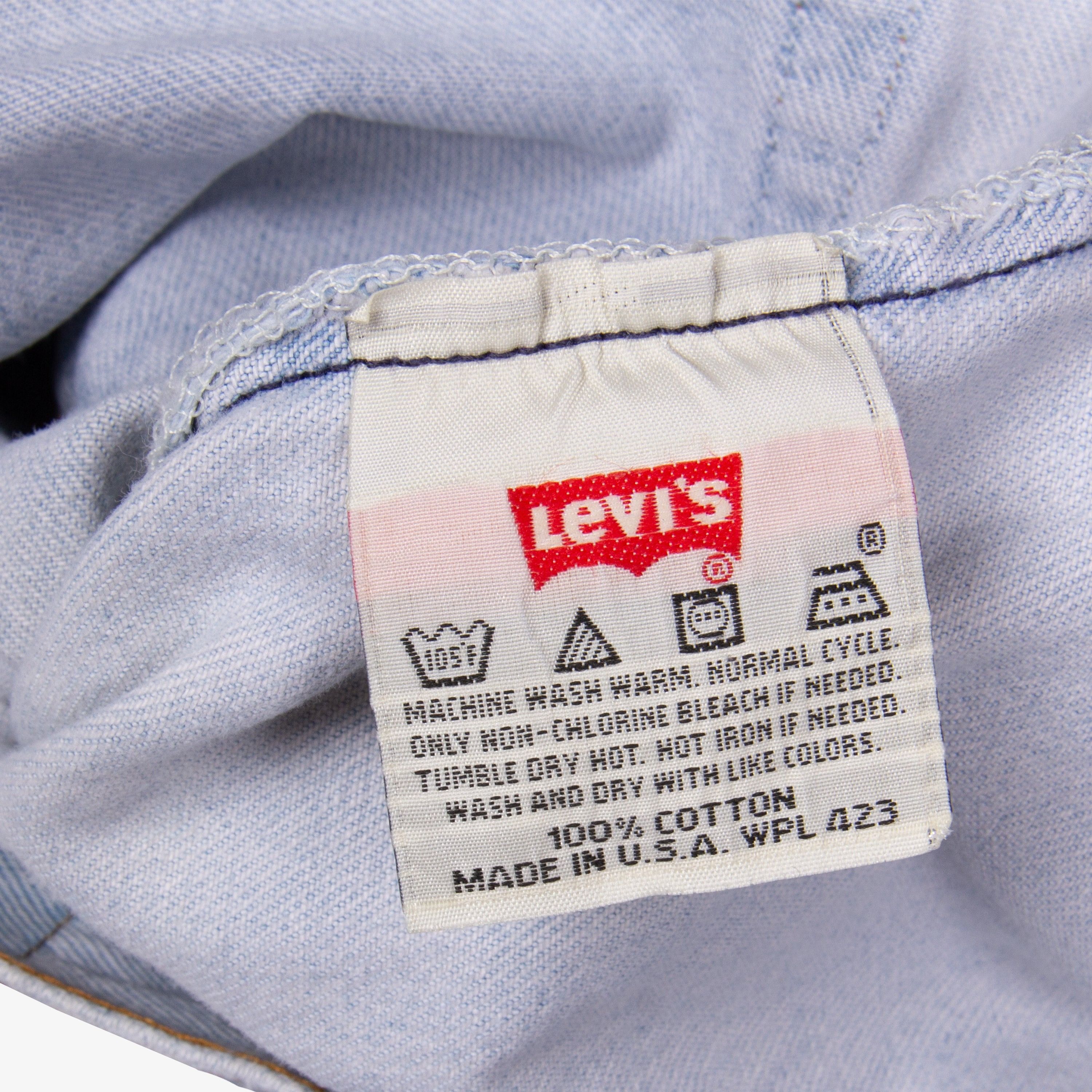 Levi's × Levi's Vintage Clothing × Vintage LEVIS LIGHT BLUE WASH 501 Size US 34 / EU 50 - 5 Thumbnail