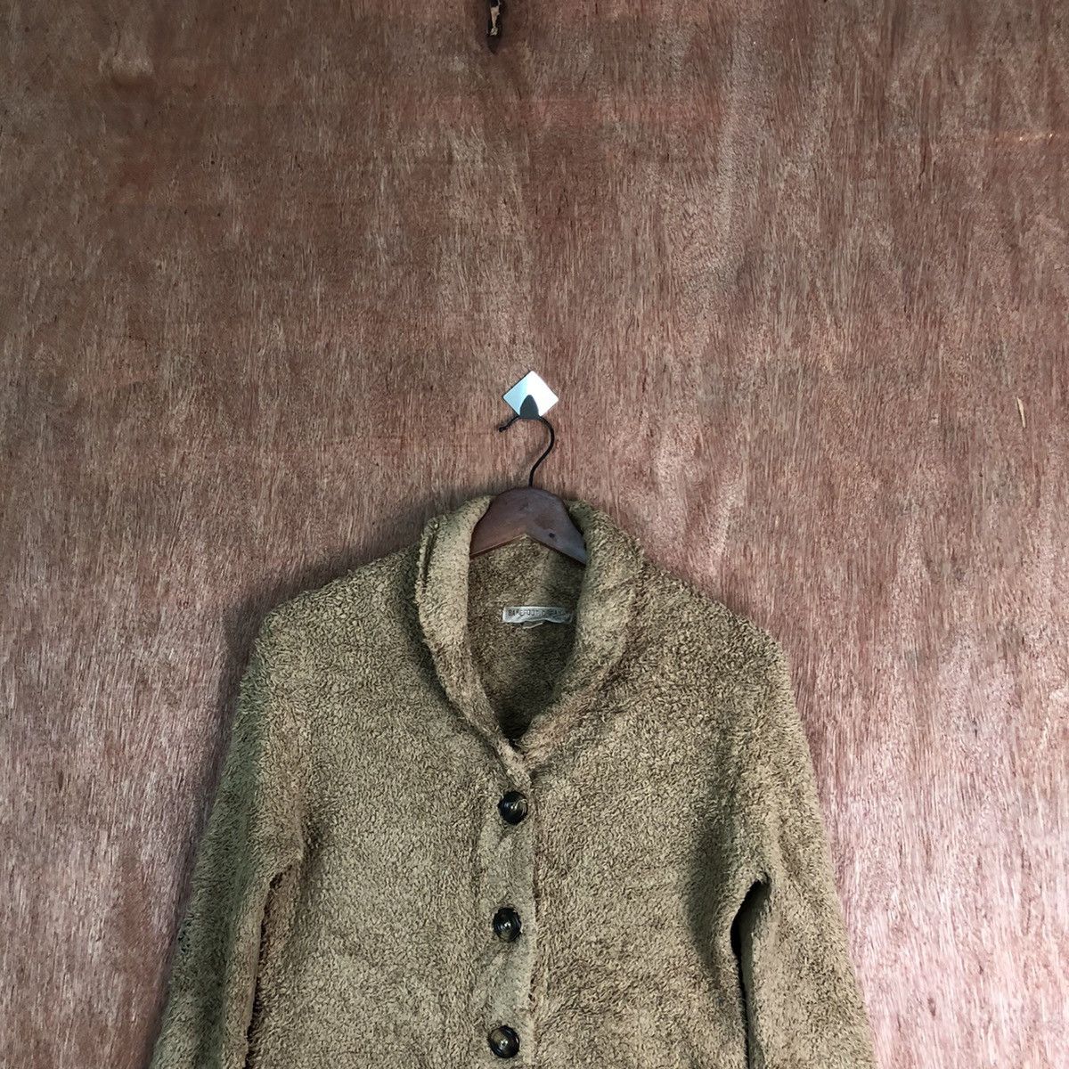 Homespun Knitwear Bare Foot cardigan Shag Shaggy Fur Mohair Knitwear #6565 Size US S / EU 44-46 / 1 - 2 Thumbnail