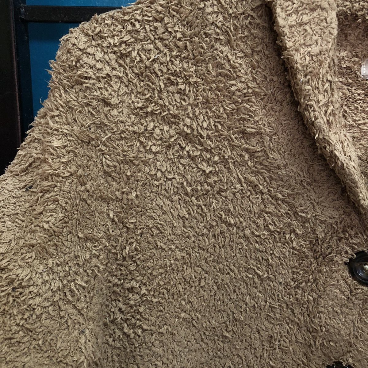 Homespun Knitwear Bare Foot cardigan Shag Shaggy Fur Mohair Knitwear #6565 Size US S / EU 44-46 / 1 - 9 Thumbnail