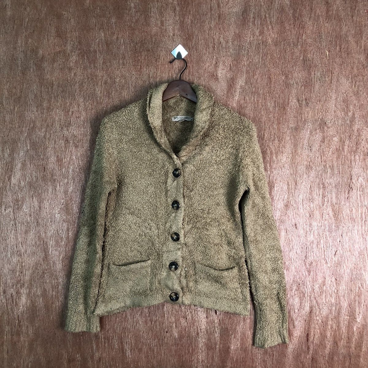 Homespun Knitwear Bare Foot cardigan Shag Shaggy Fur Mohair Knitwear #6565 Size US S / EU 44-46 / 1 - 1 Thumbnail