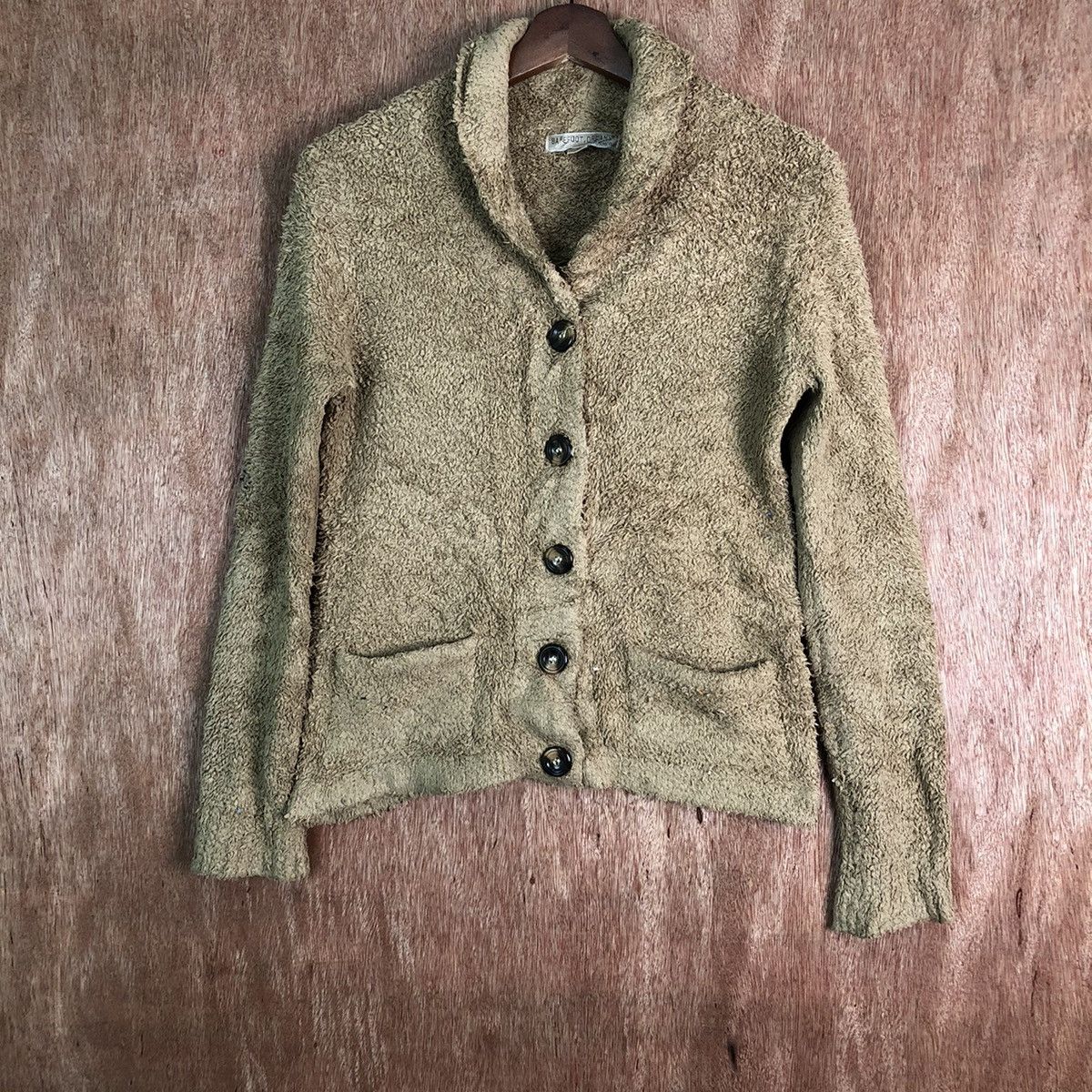 Homespun Knitwear Bare Foot cardigan Shag Shaggy Fur Mohair Knitwear #6565 Size US S / EU 44-46 / 1 - 3 Thumbnail