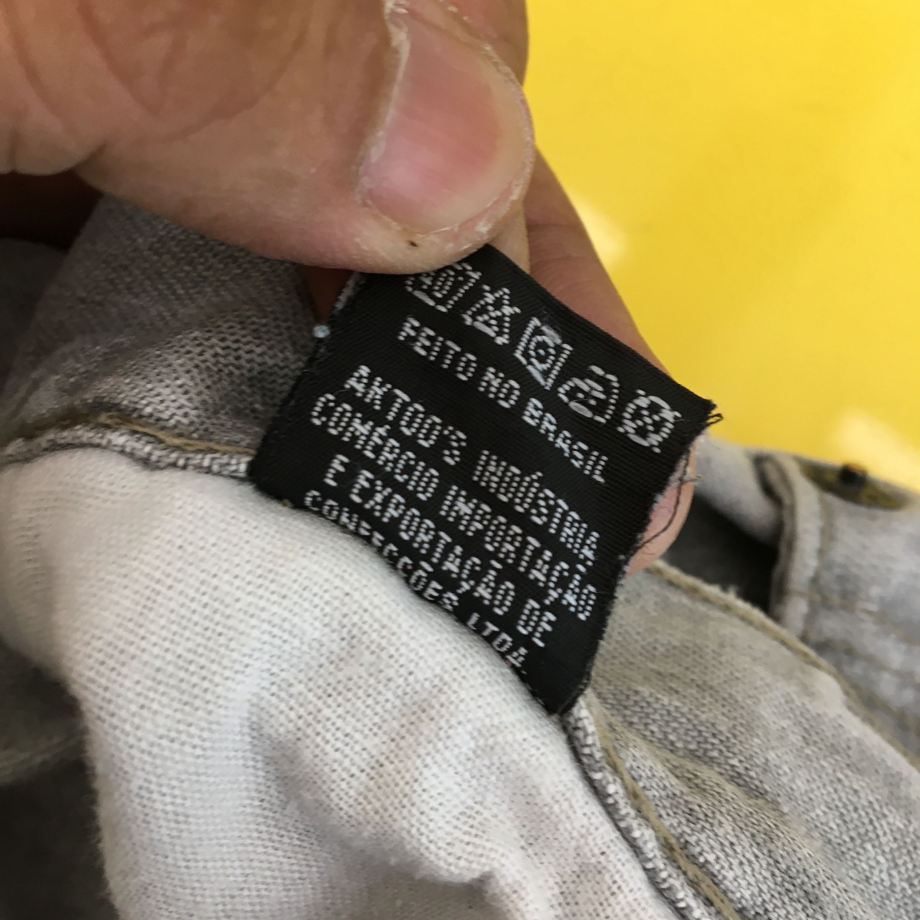 Japanese Brand Aktoos Jeans Paint Splash Pants Japanese Light Wash Denim Size US 30 / EU 46 - 16 Thumbnail