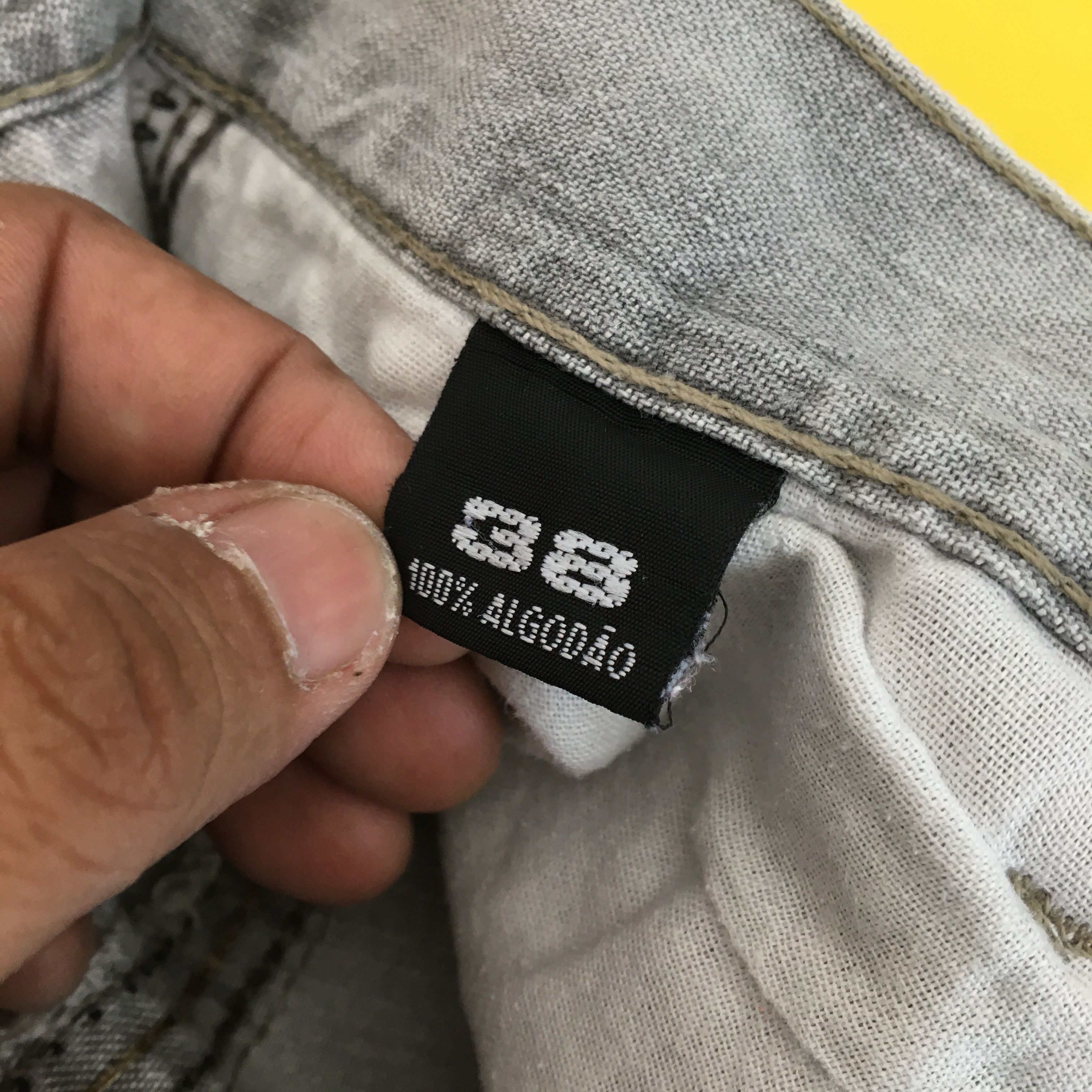 Japanese Brand Aktoos Jeans Paint Splash Pants Japanese Light Wash Denim Size US 30 / EU 46 - 15 Thumbnail