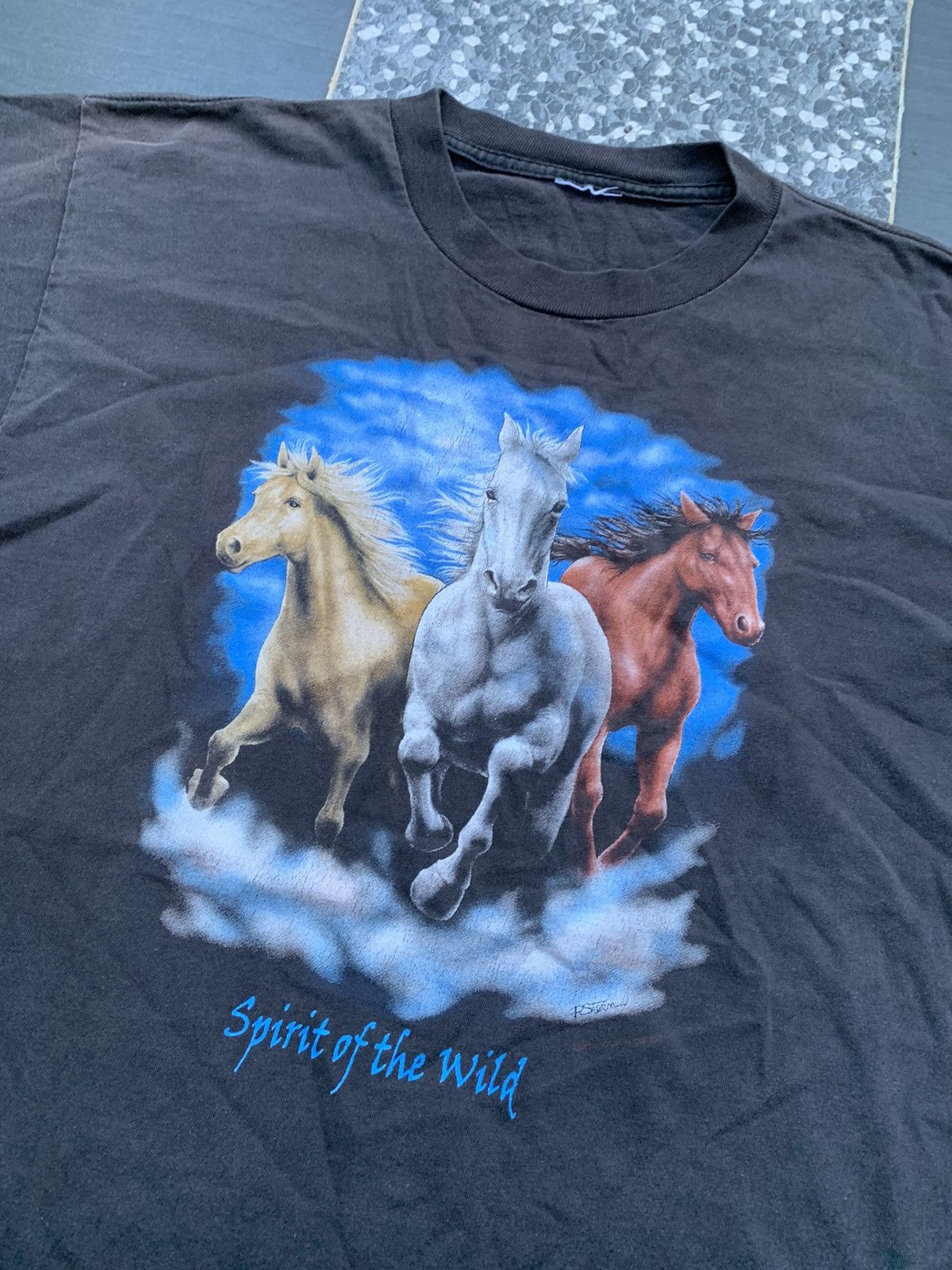 Vintage Vintage Spirit Of The Wild T- Shirt Size US M / EU 48-50 / 2 - 2 Thumbnail