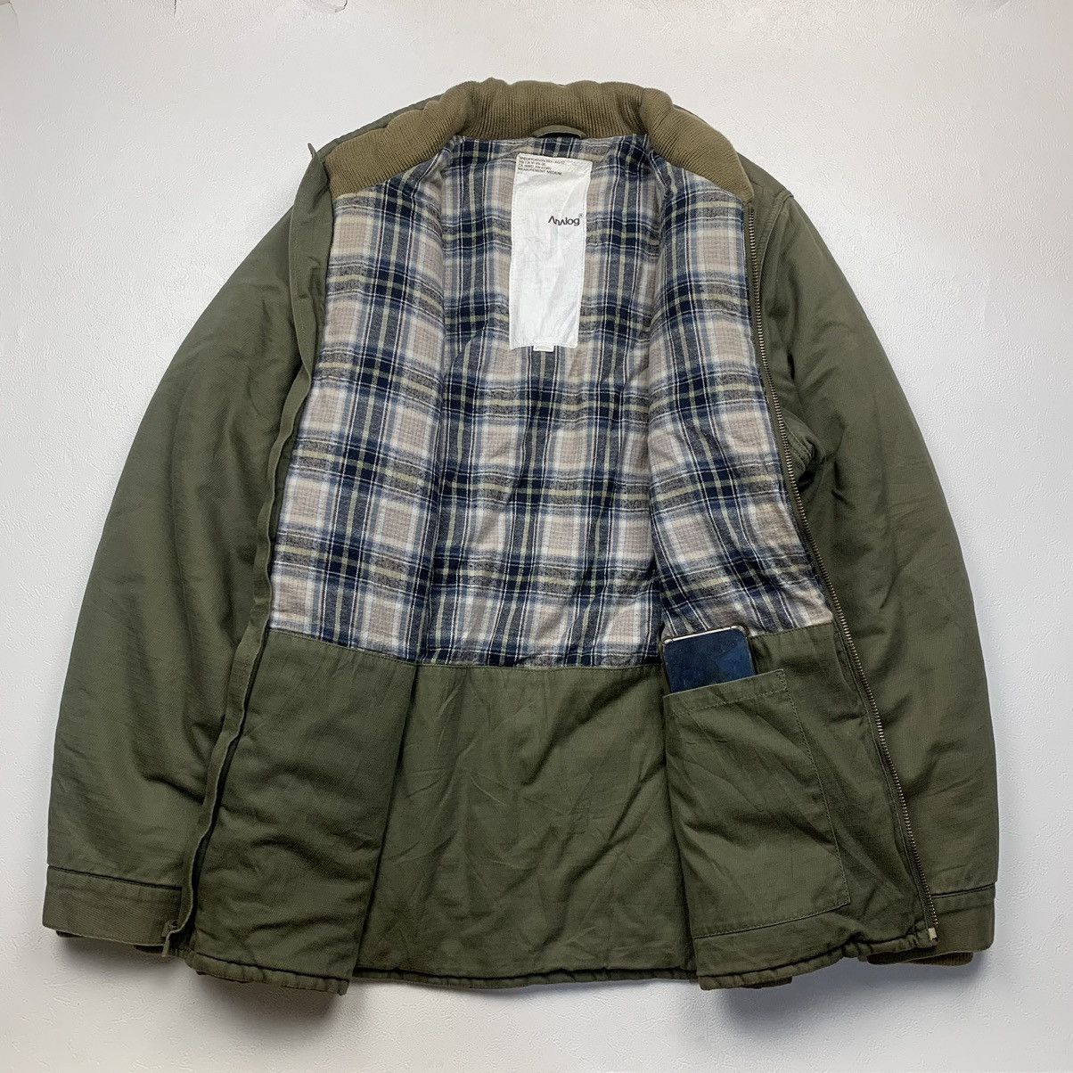 Analog × Japanese Brand Analog utility multi pocket canvas puffer jacket Size US M / EU 48-50 / 2 - 6 Thumbnail