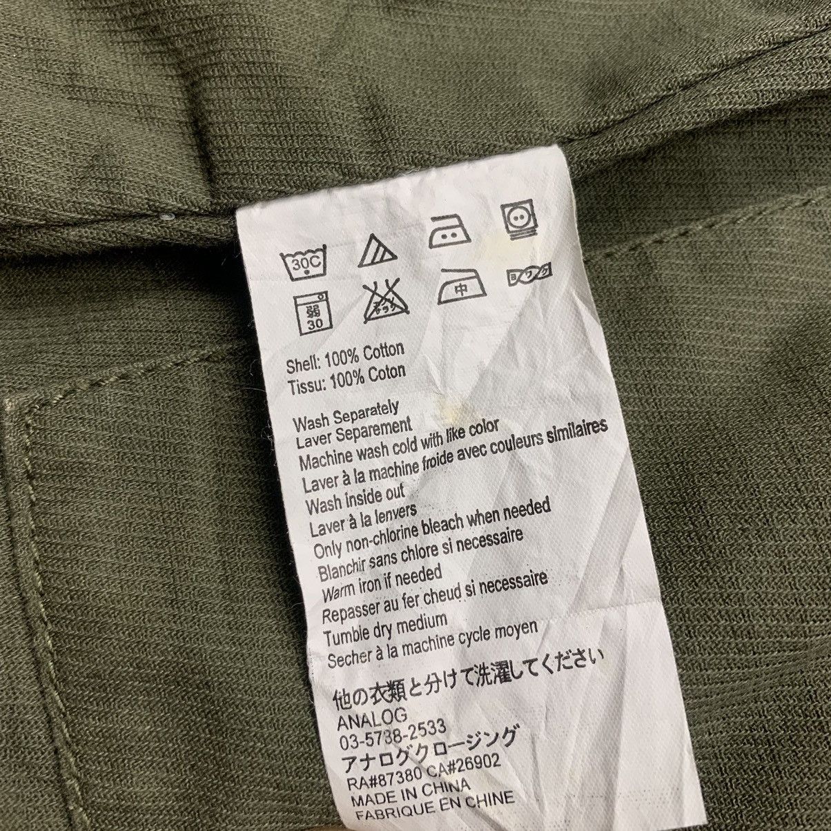 Analog × Japanese Brand Analog utility multi pocket canvas puffer jacket Size US M / EU 48-50 / 2 - 8 Thumbnail