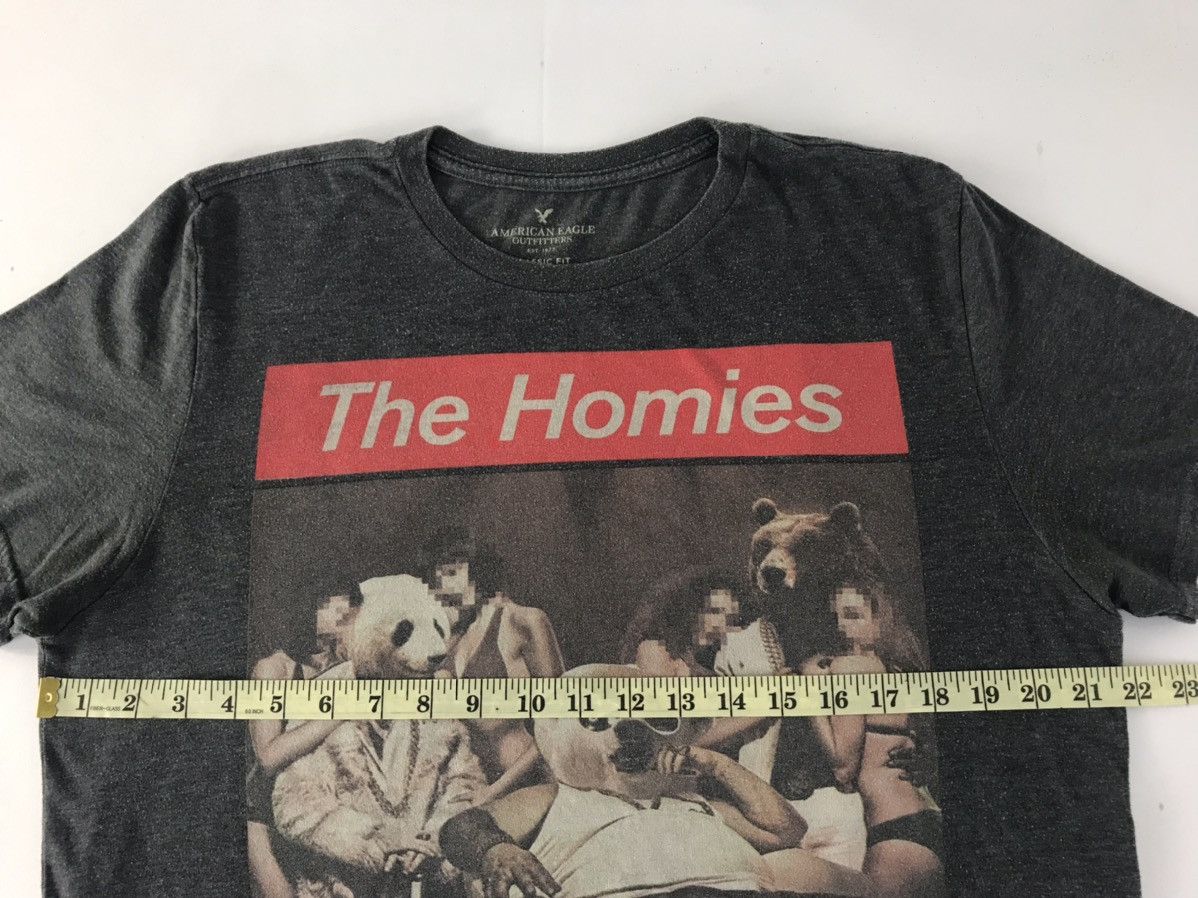 American Eagle Outfitters The Homies American Eagle Outfitter Big Box Logo Printed Tee Size US L / EU 52-54 / 3 - 5 Thumbnail