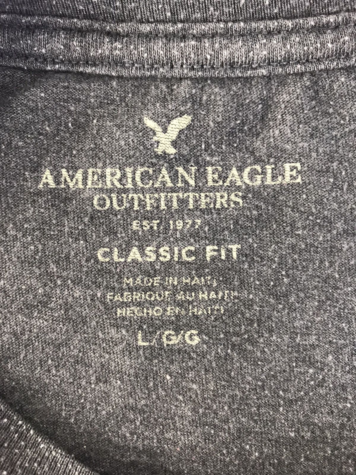 American Eagle Outfitters The Homies American Eagle Outfitter Big Box Logo Printed Tee Size US L / EU 52-54 / 3 - 4 Thumbnail
