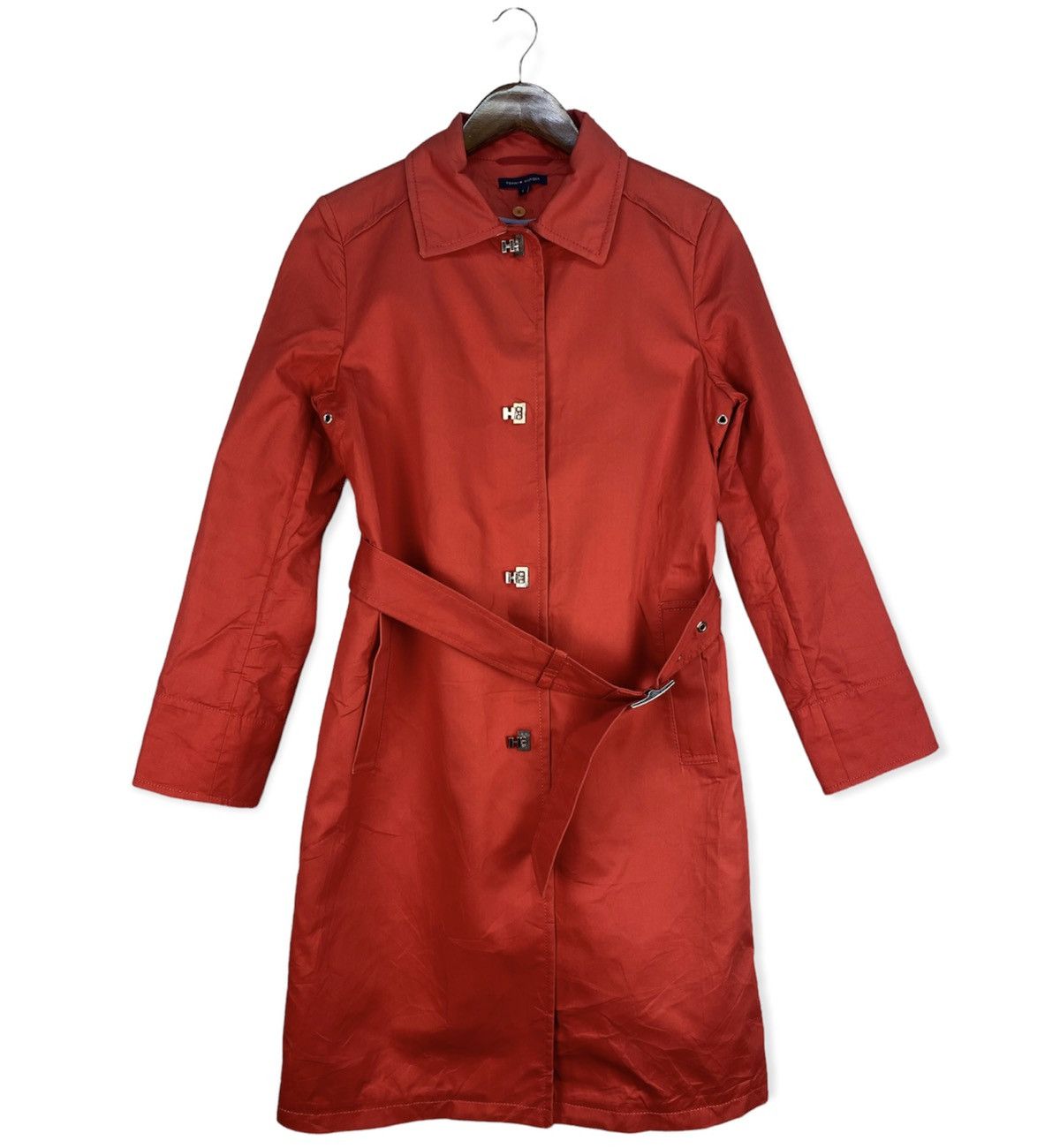 Tommy Hilfiger Tommy Hilfiger Trench Jacket Size S / US 4 / IT 40 - 1 Thumbnail