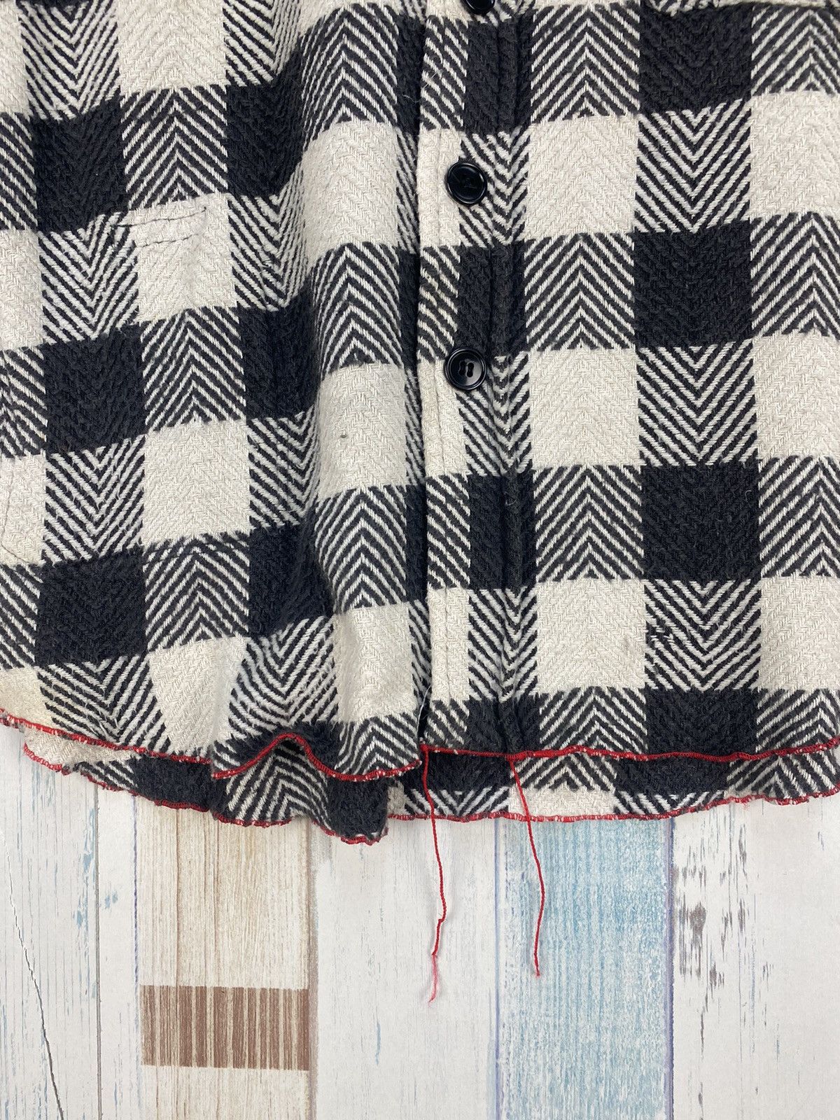 Blue Blue Japan Vintage Hollywood Ranch Market Flannel Nice Design Size US M / EU 48-50 / 2 - 4 Thumbnail