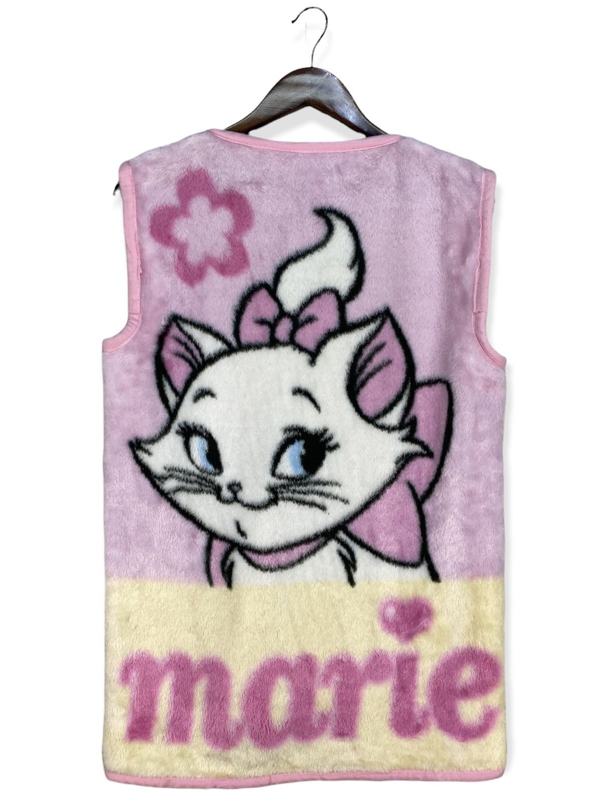 Disney Vintage Disney Marie Fleece Vest Size US M / EU 48-50 / 2 - 1 Thumbnail